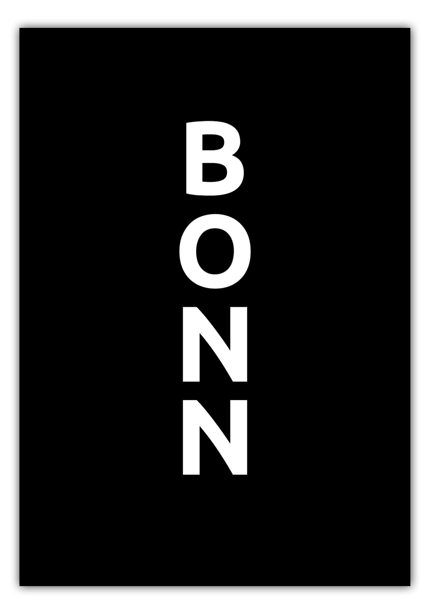 Poster Stadt BONN