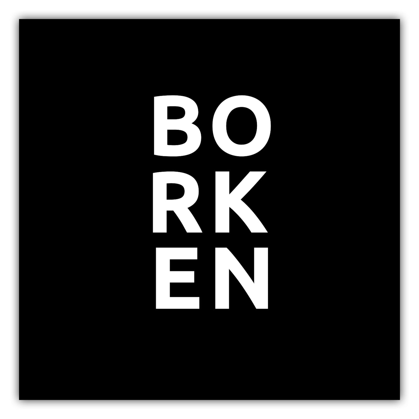 Poster Stadt BORKEN