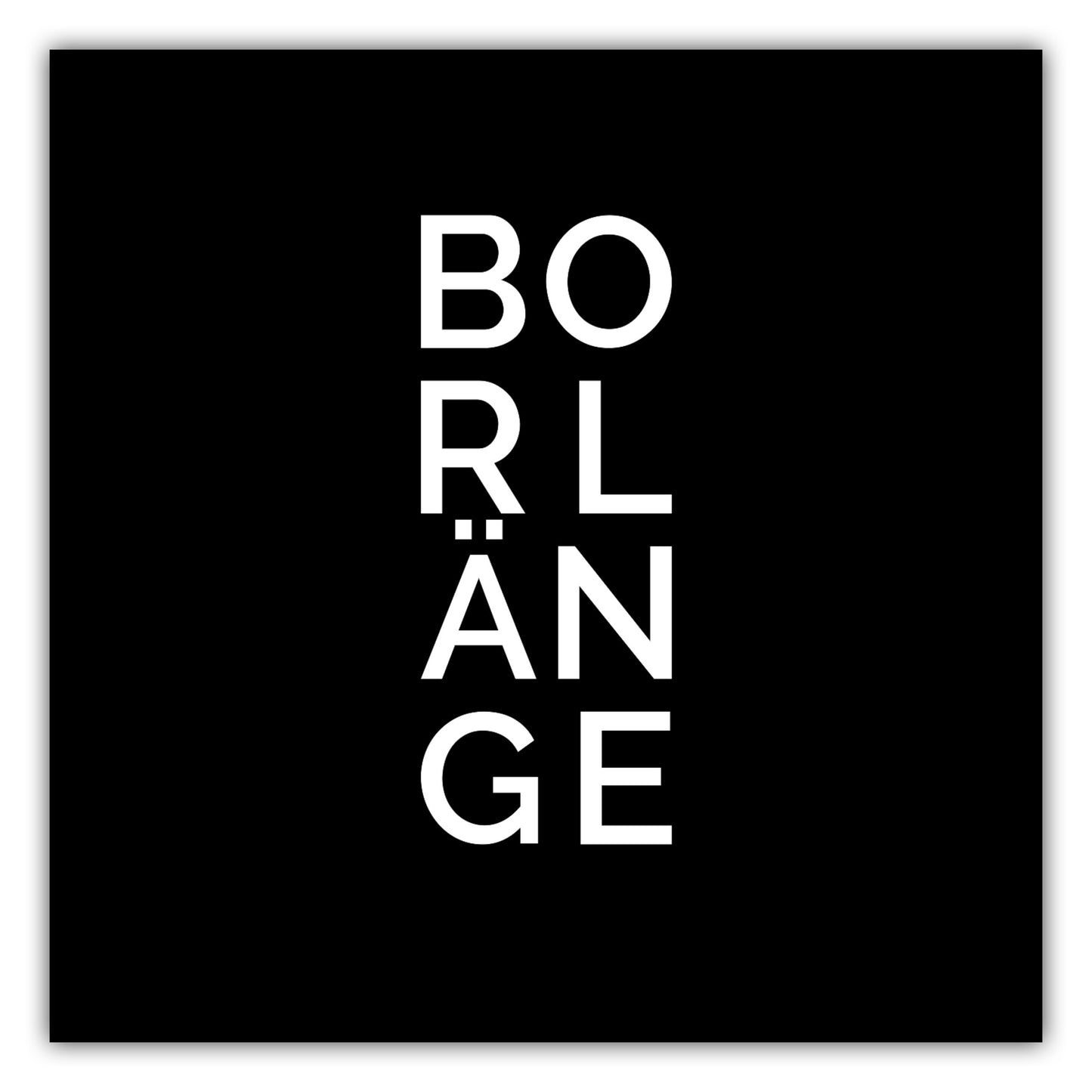 Poster Stadt BORLÄNGE