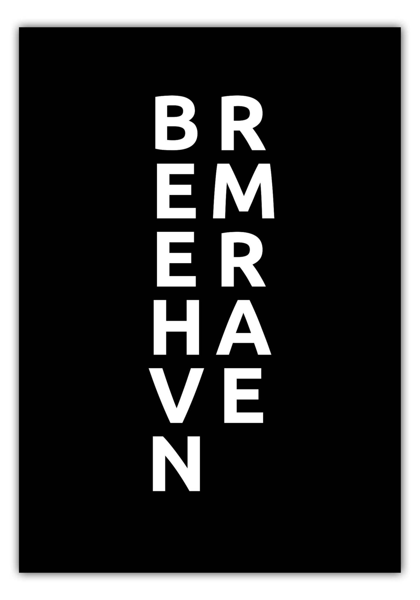 Poster Stadt BREMERHAVEN
