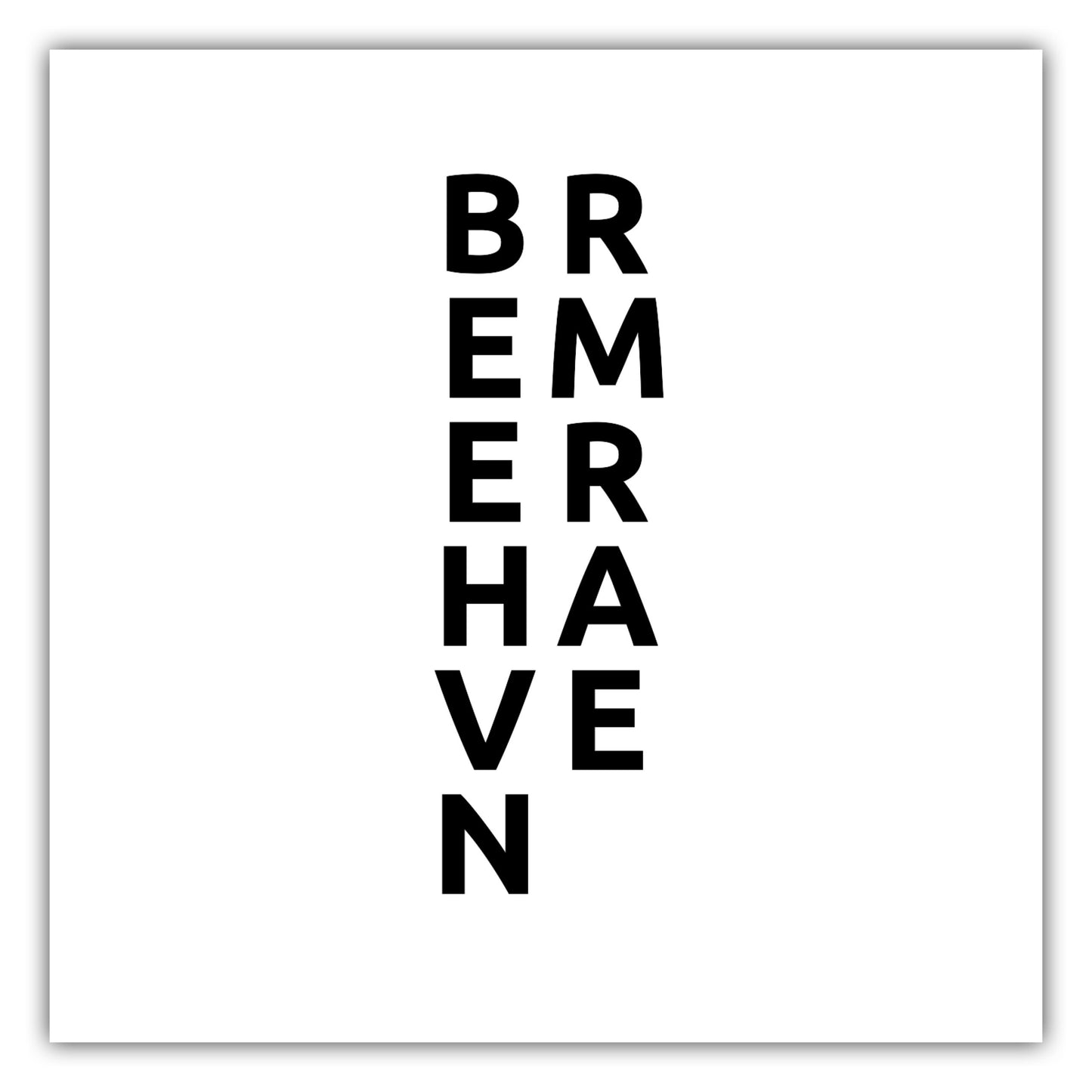Poster Stadt BREMERHAVEN