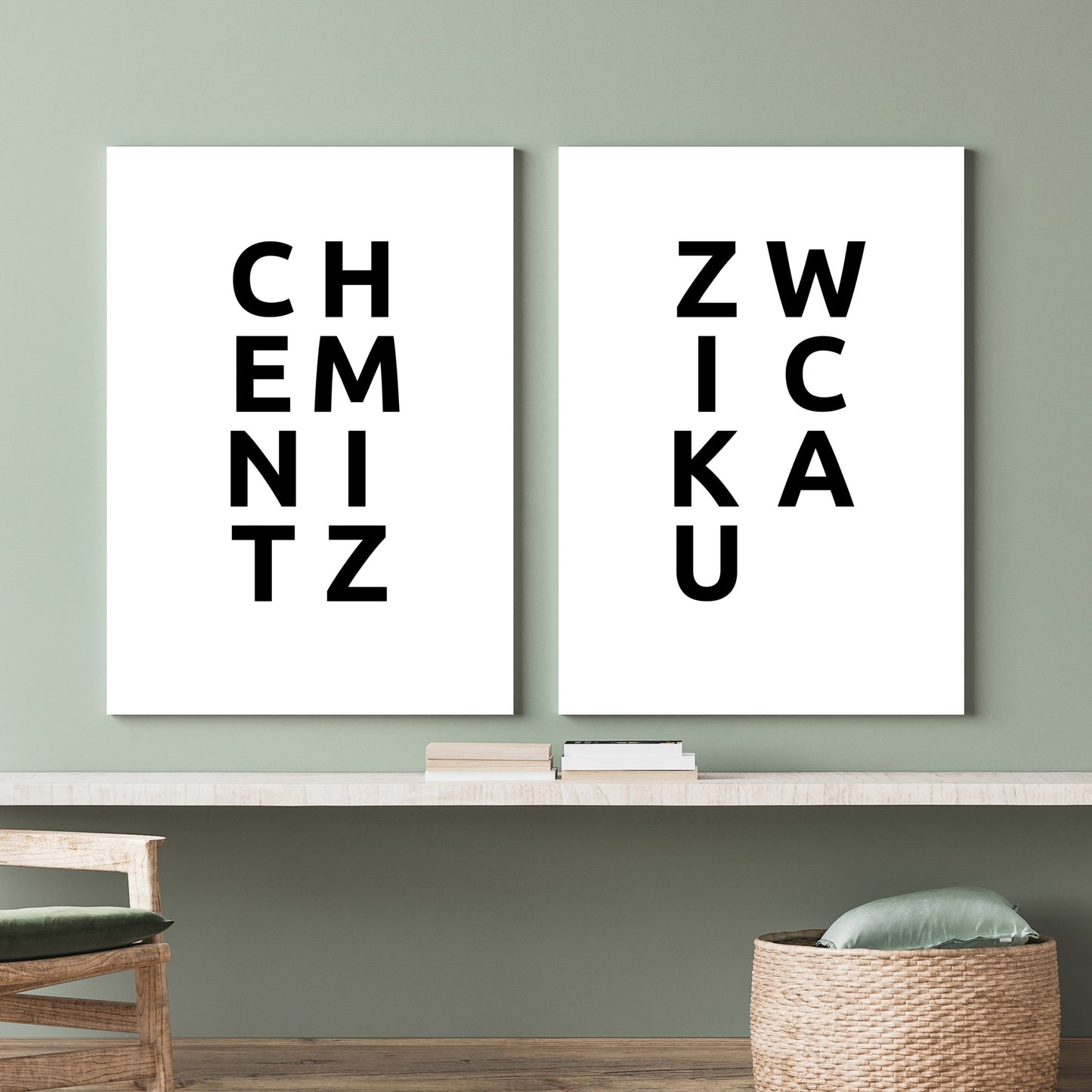 Poster Stadt CHEMNITZ