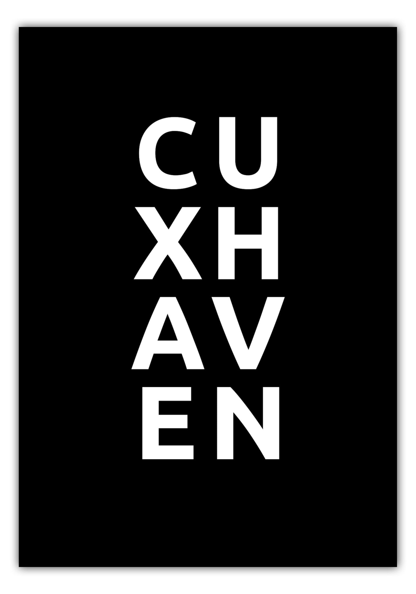 Poster Stadt CUXHAVEN