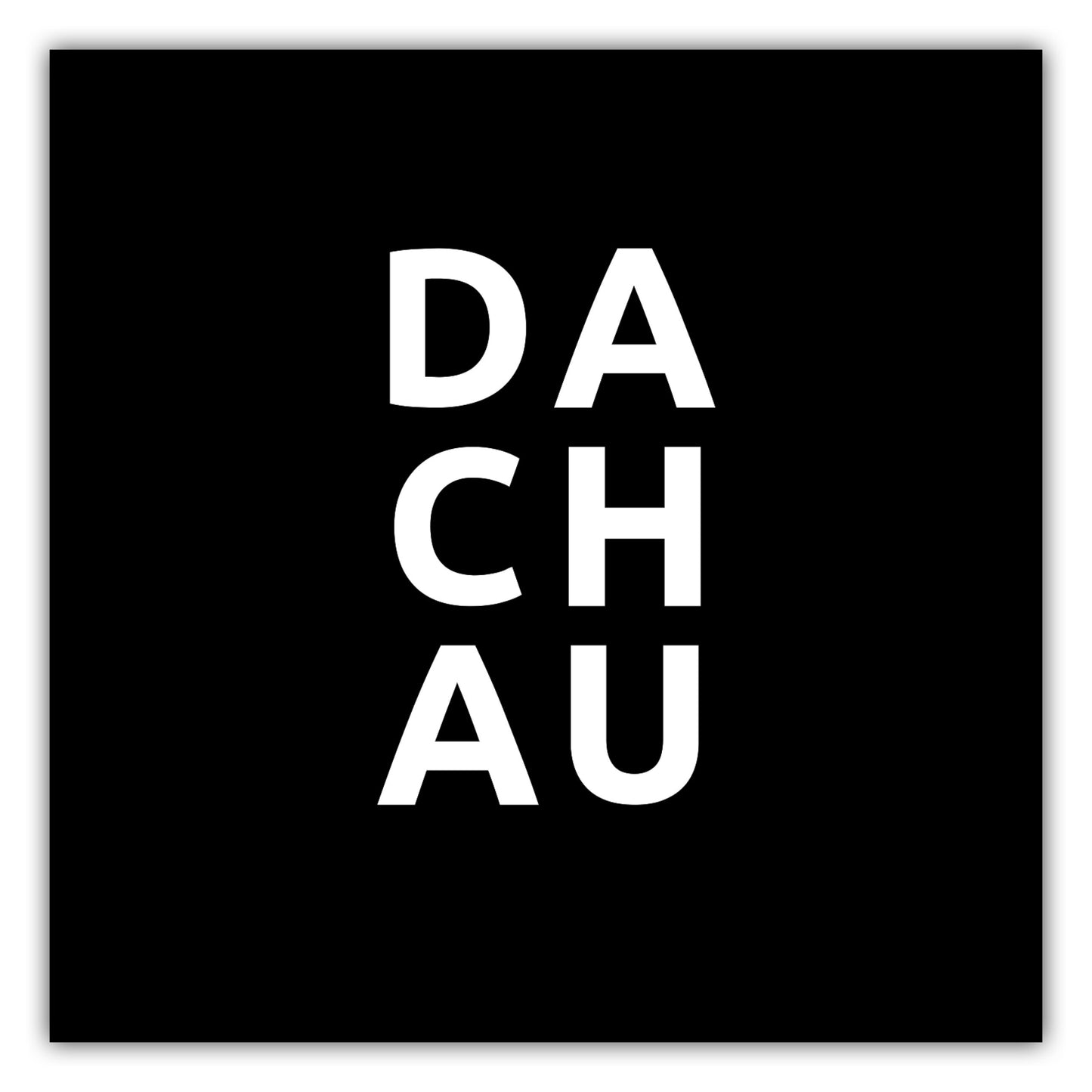 Poster Stadt DACHAU