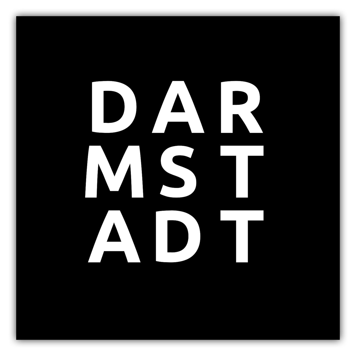 Poster Stadt DARMSTADT
