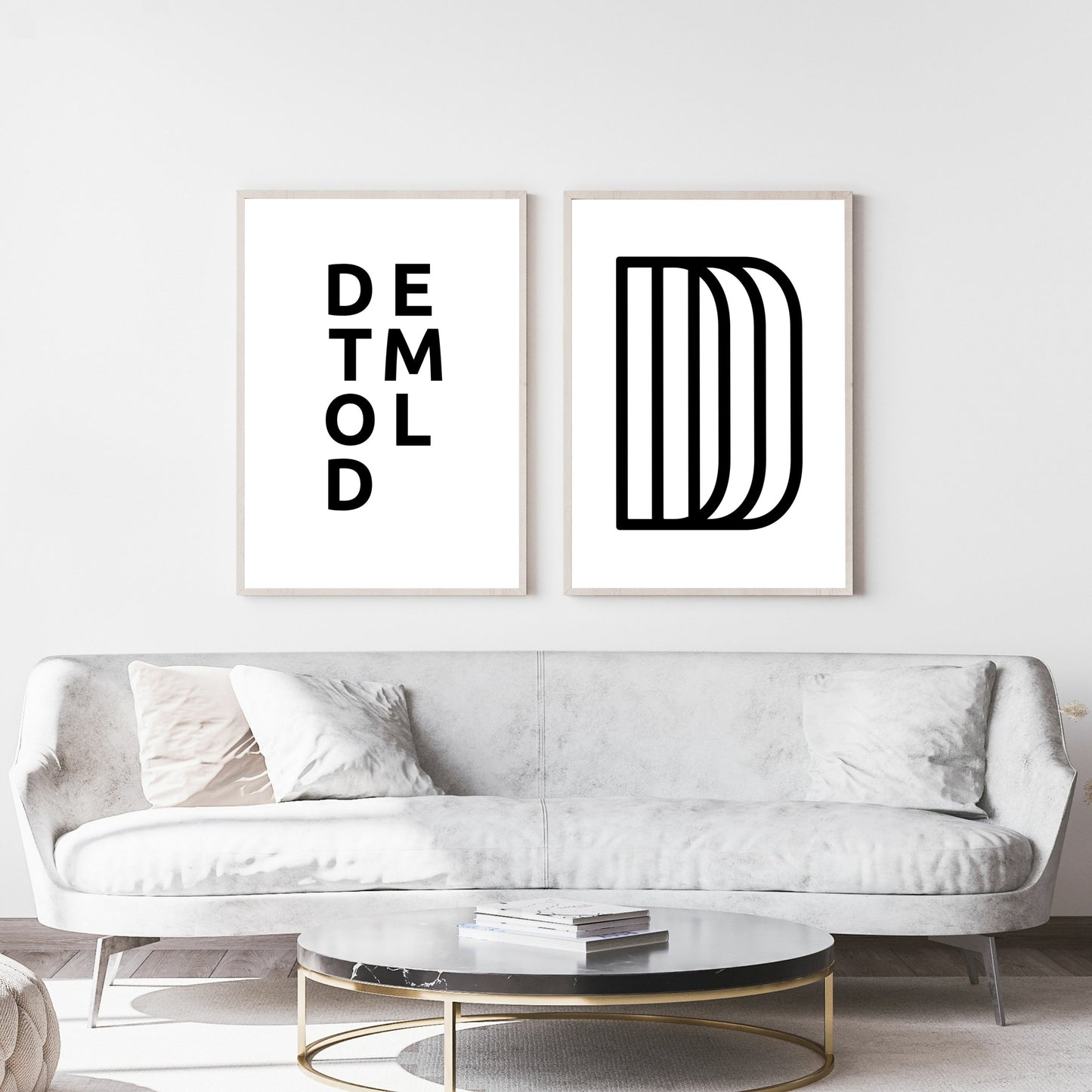 Poster Stadt DETMOLD