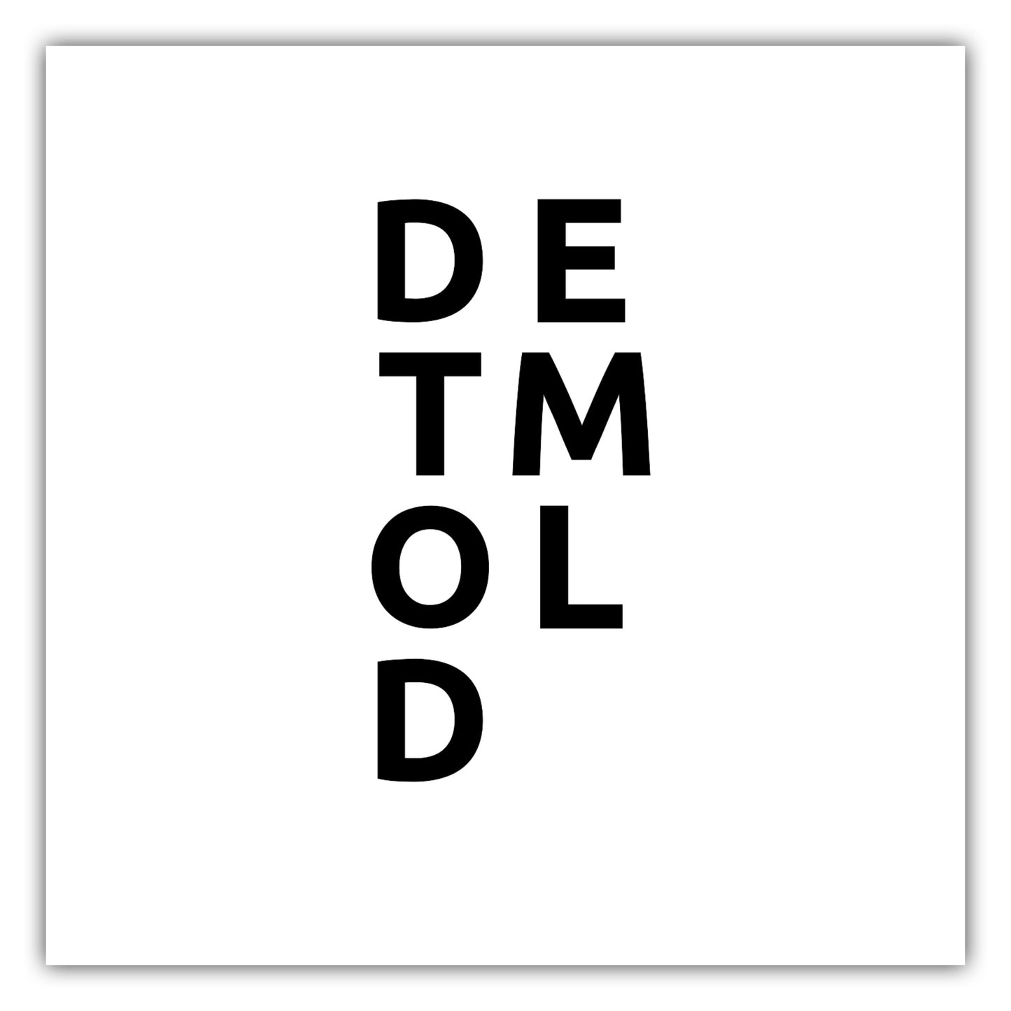 Poster Stadt DETMOLD