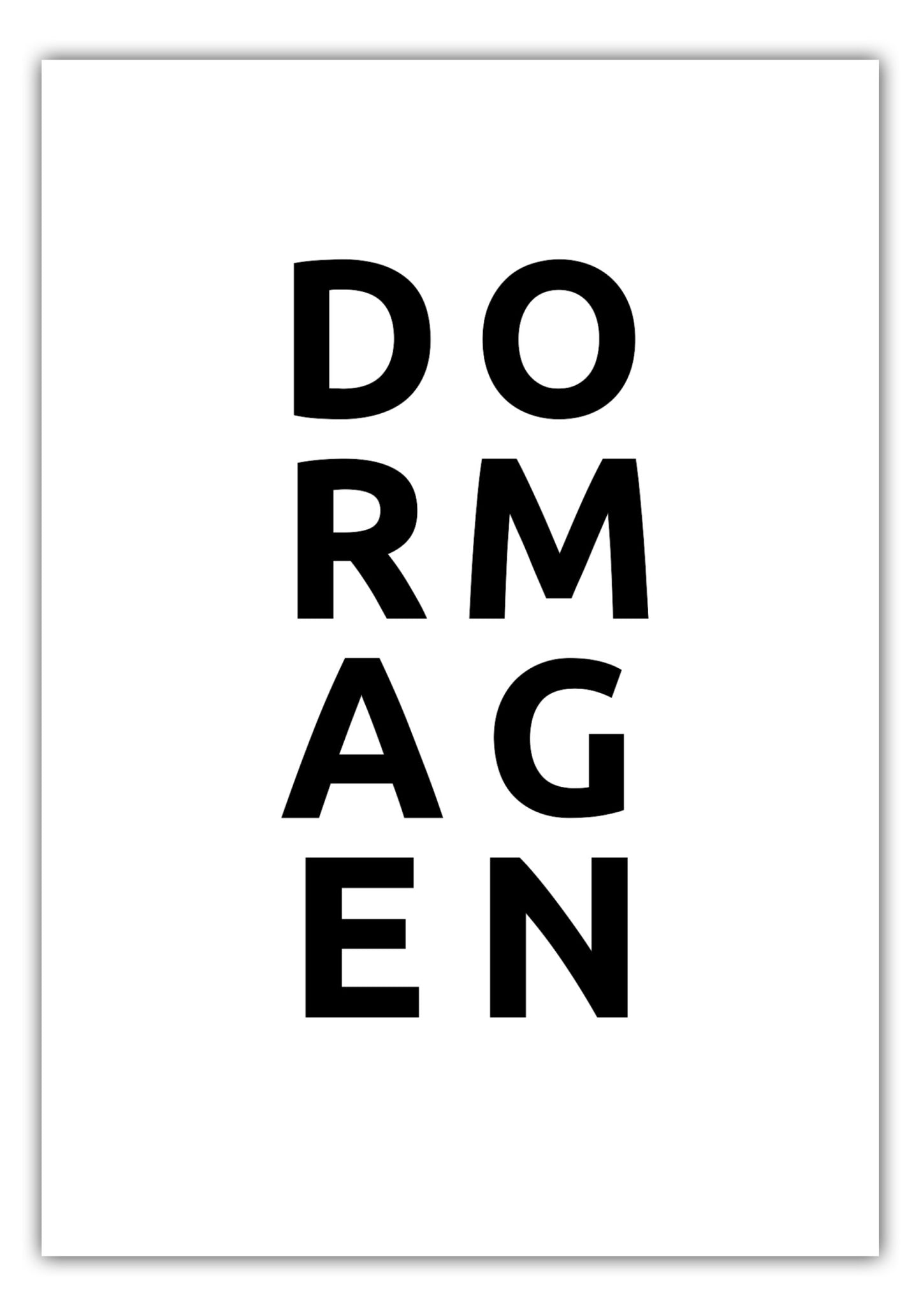 Poster Stadt DORMAGEN