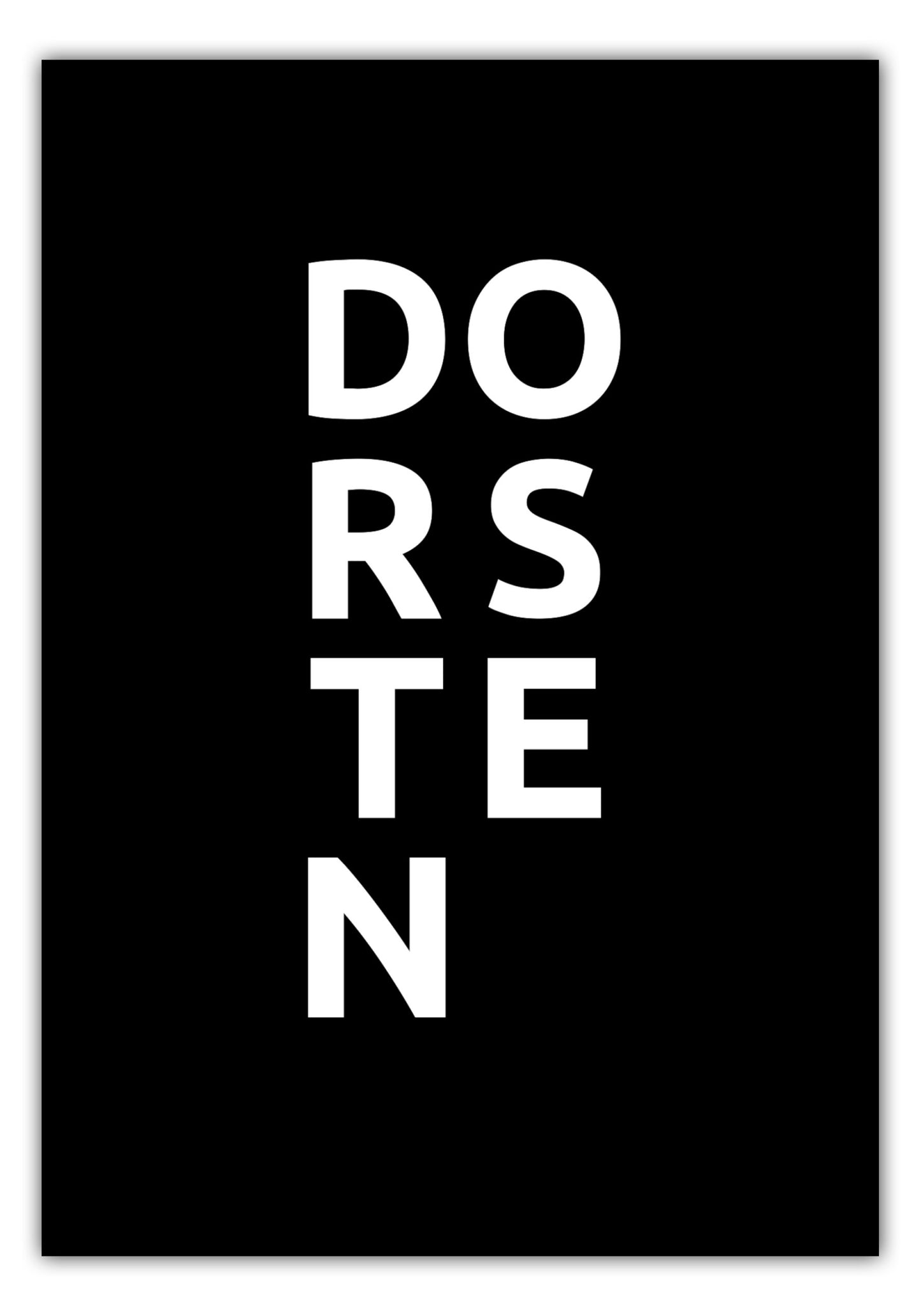 Poster Stadt DORSTEN