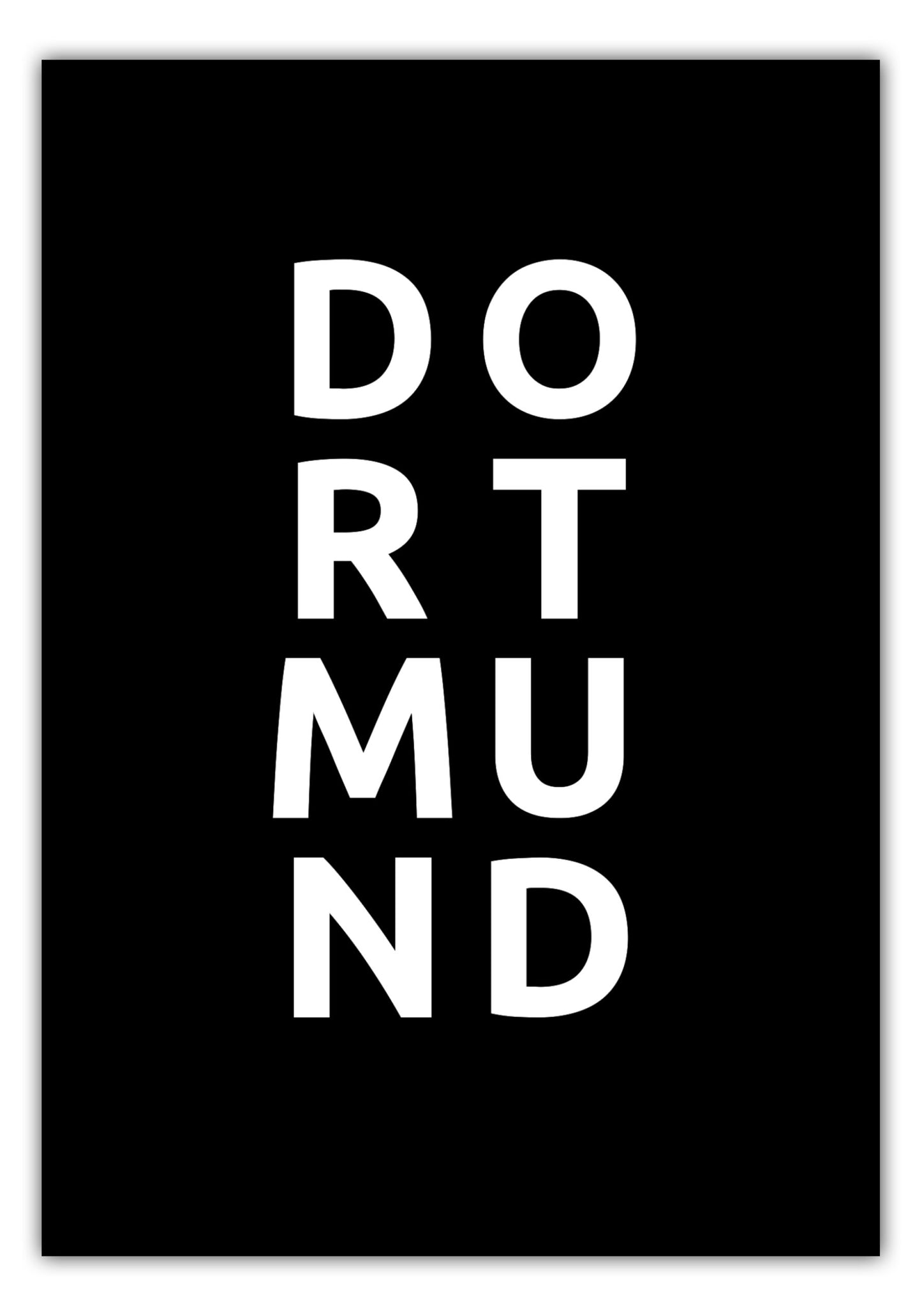 Poster Stadt DORTMUND