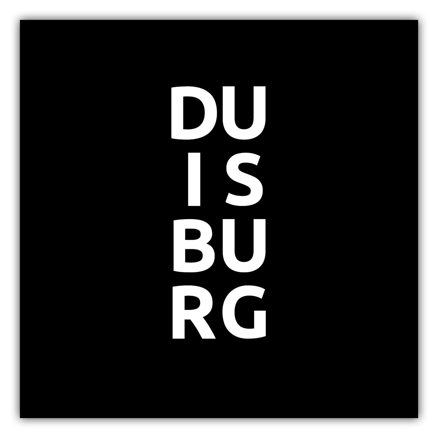 Poster Stadt DUISBURG