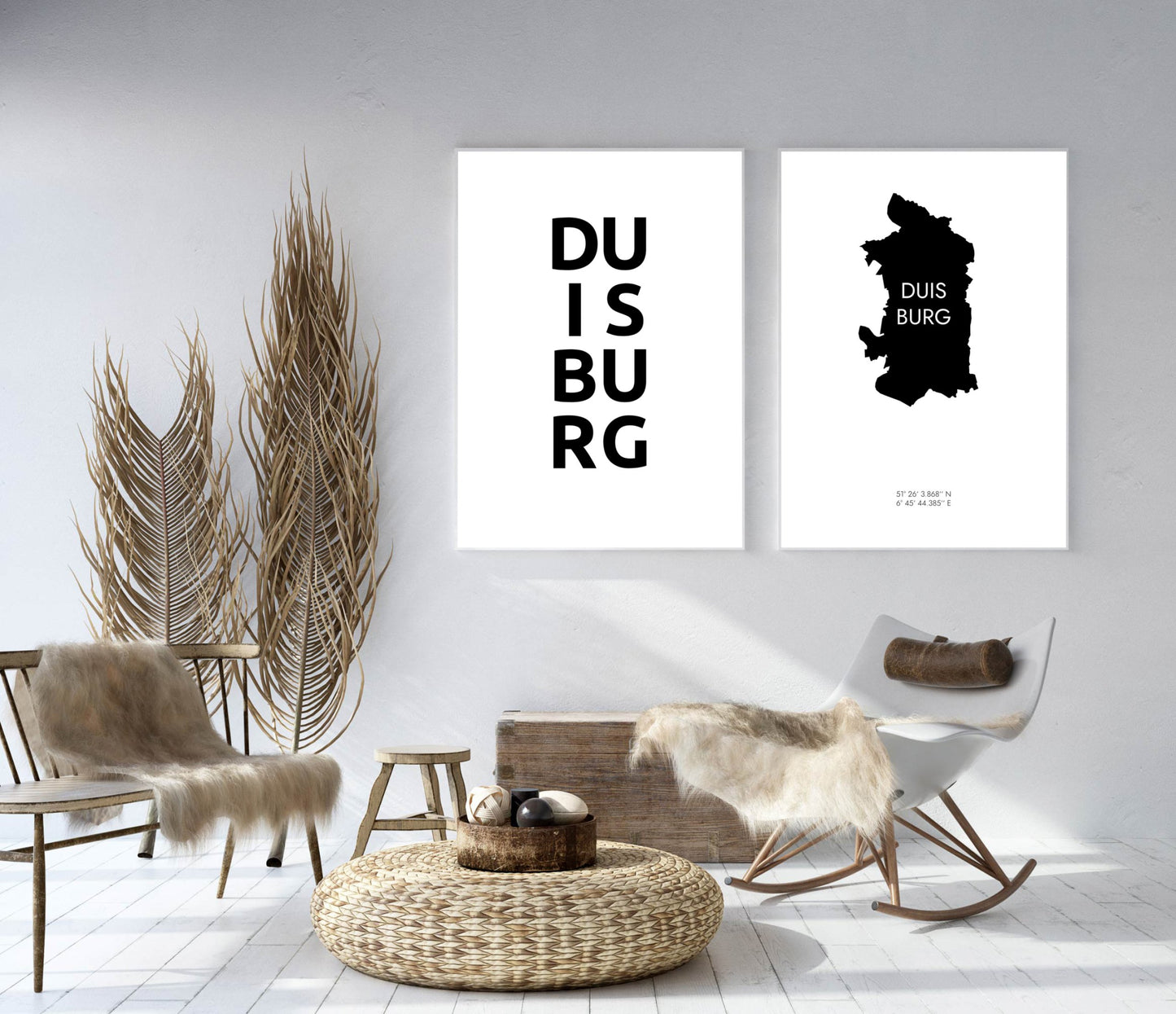 Poster Stadt DUISBURG