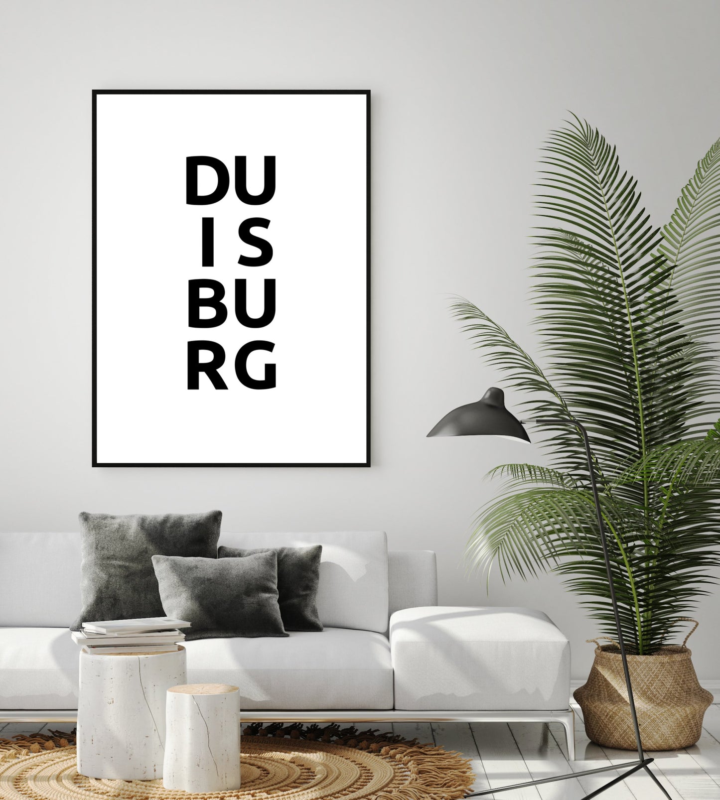 Poster Stadt DUISBURG