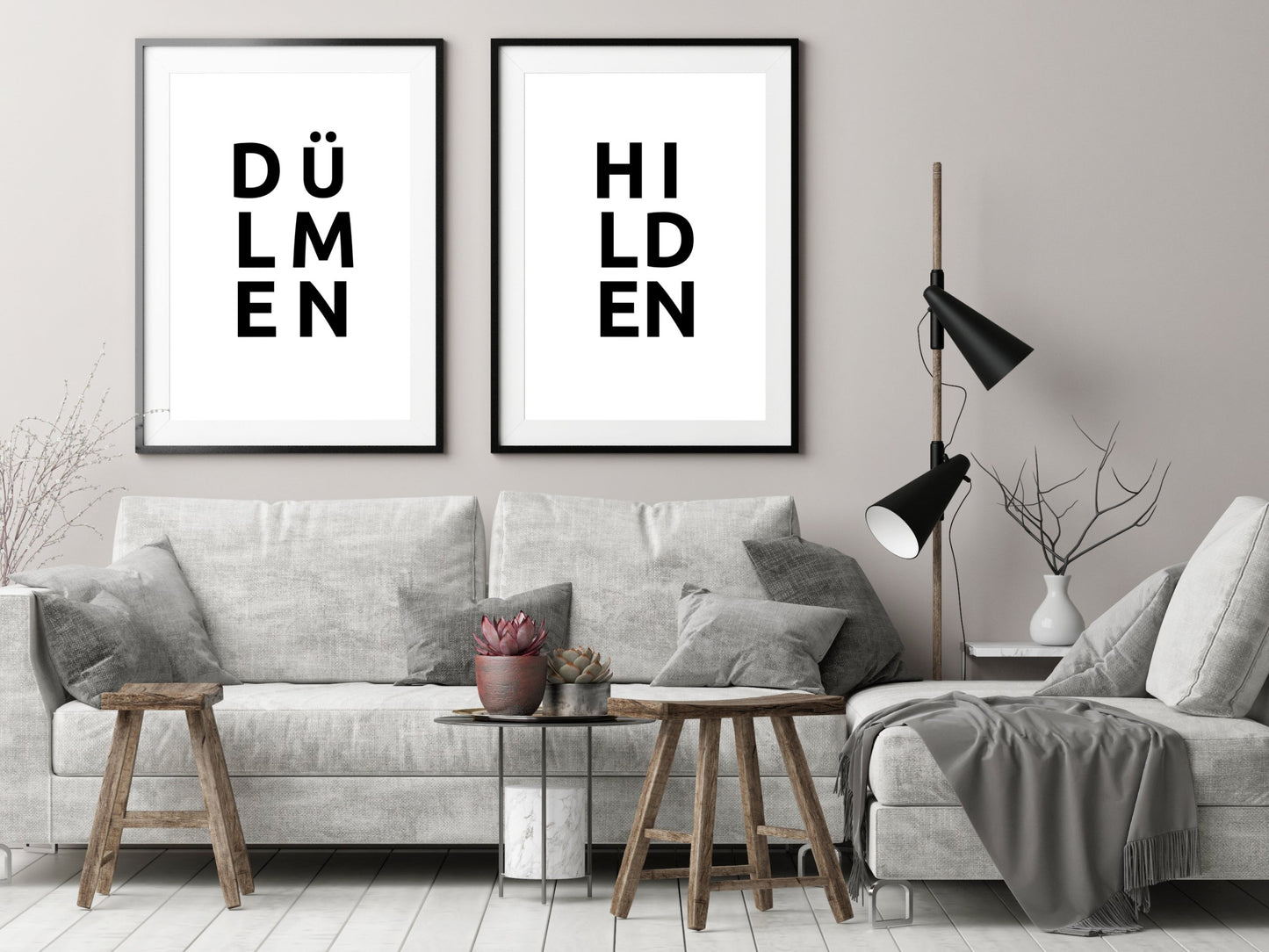 Poster Stadt DüLMEN