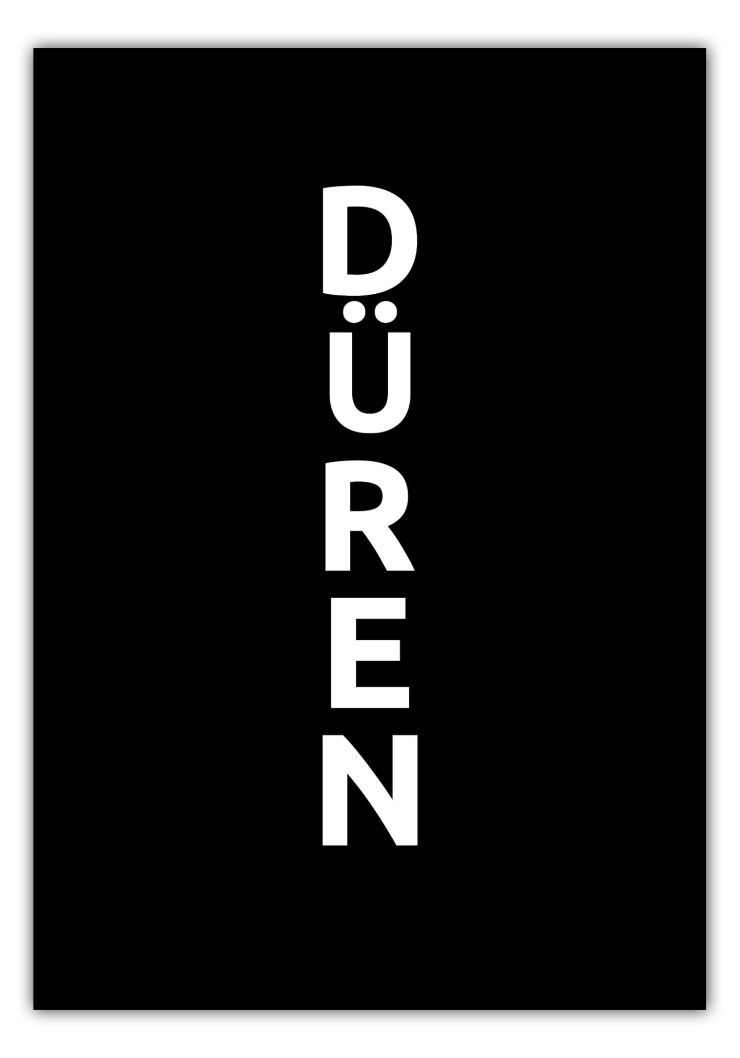 Poster Stadt DÜREN