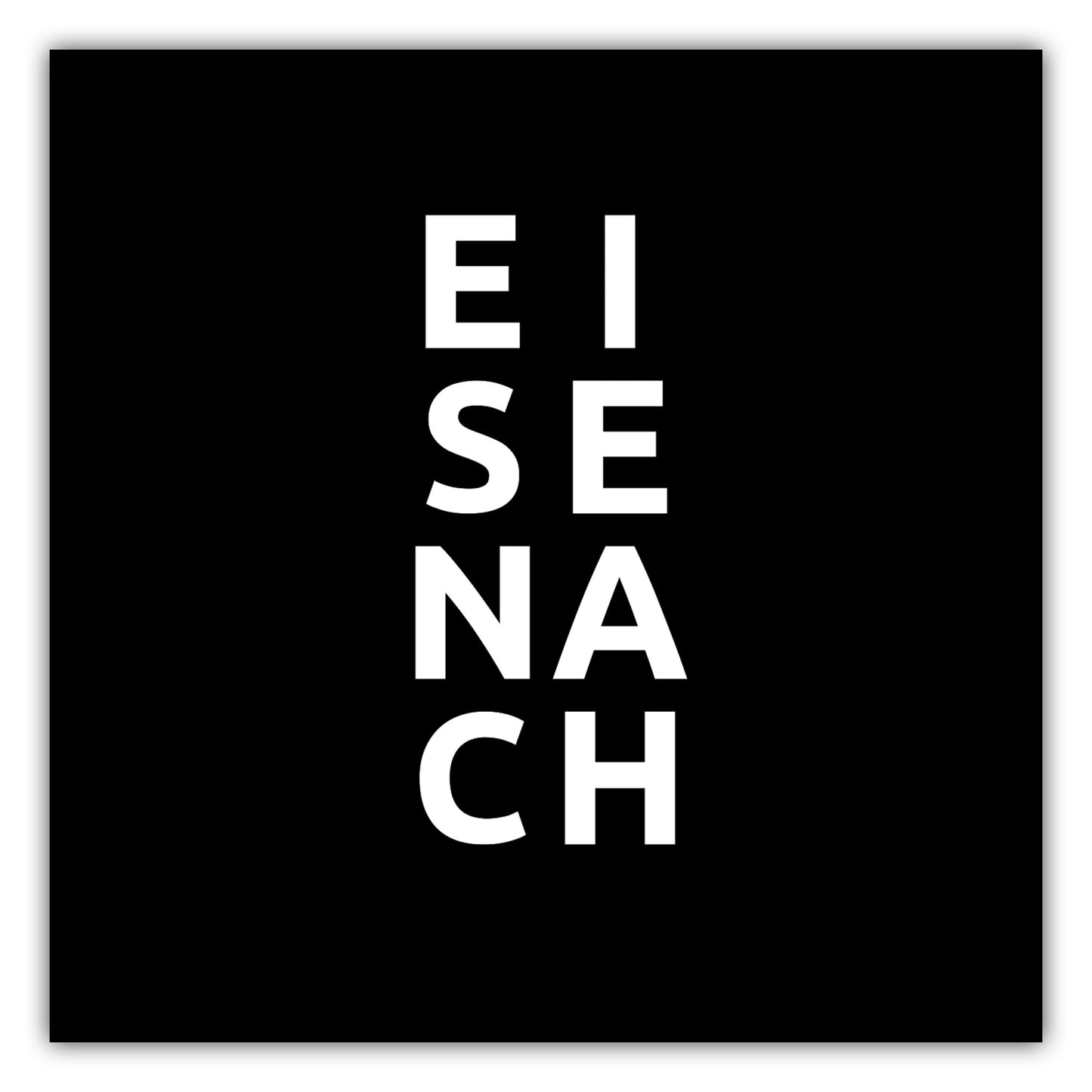 Poster Stadt EISENACH