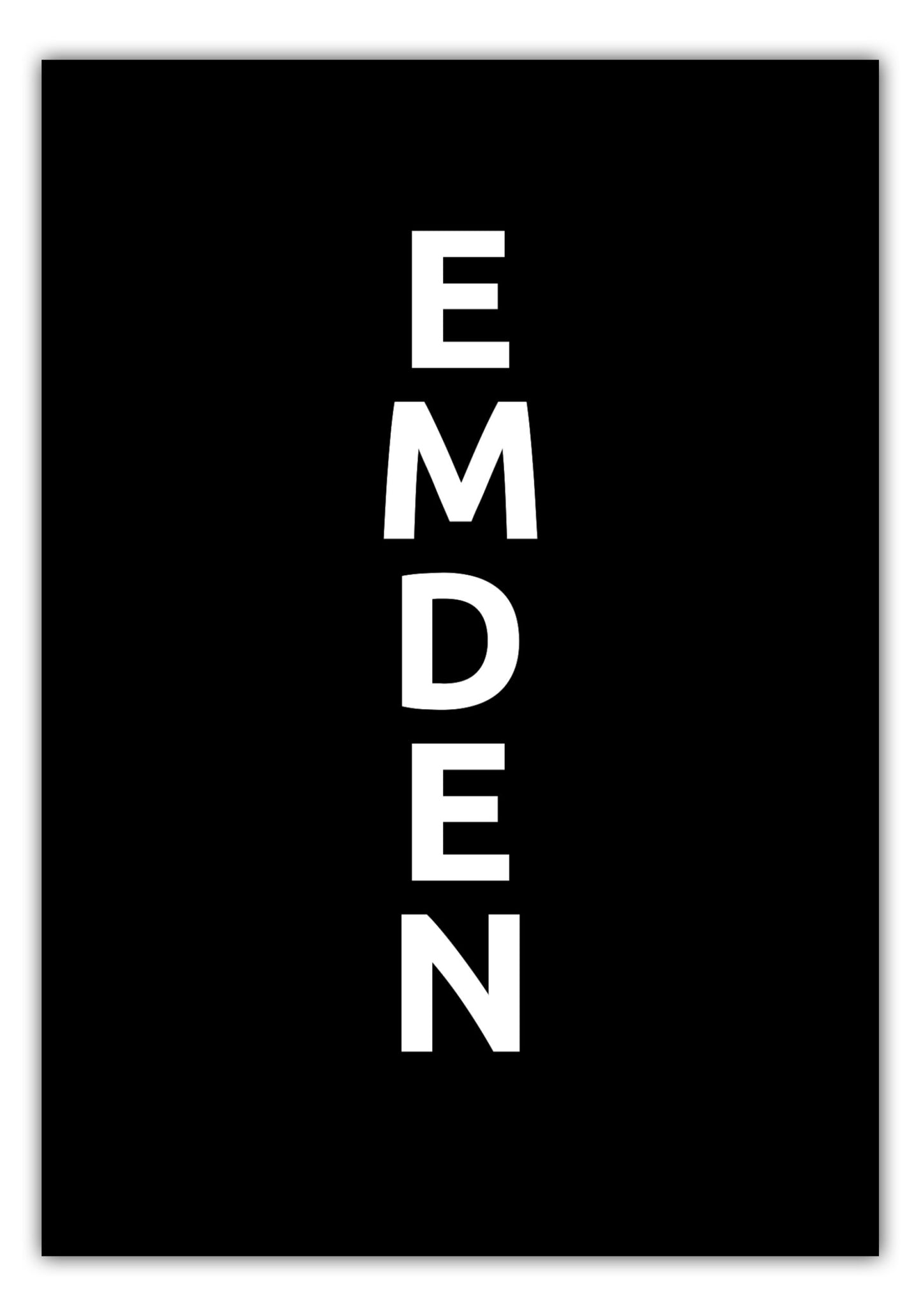 Poster Stadt EMDEN