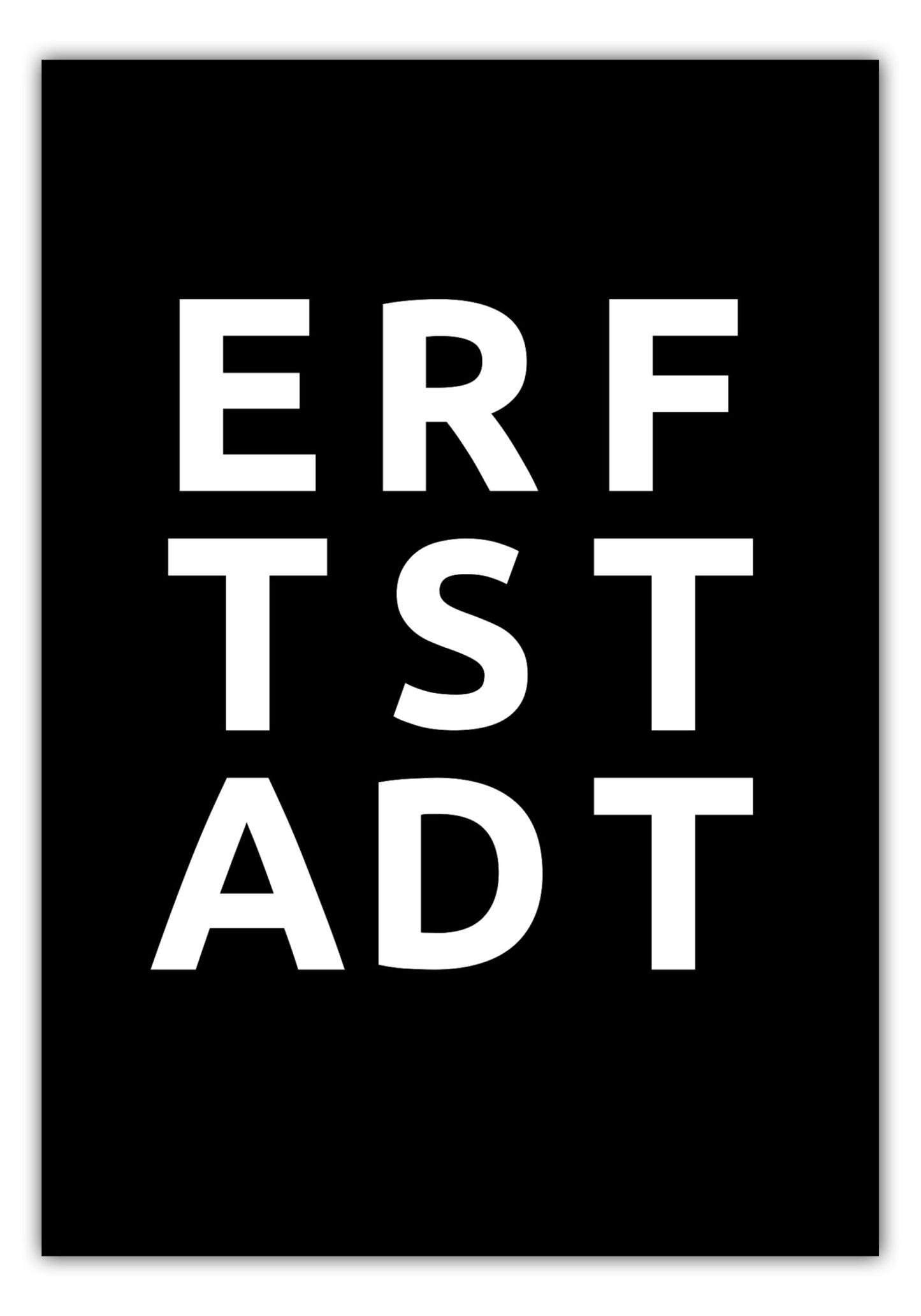 Poster Stadt ERFTSTADT