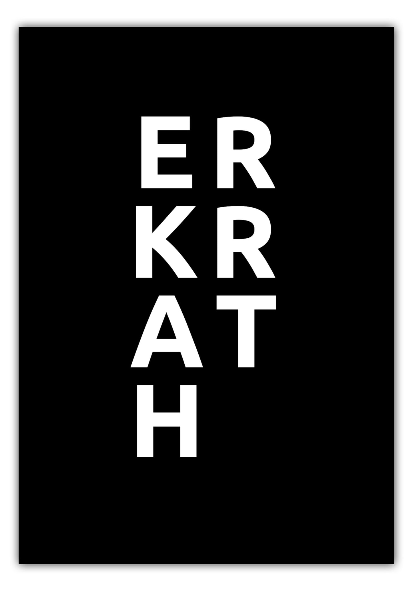 Poster Stadt ERKRATH