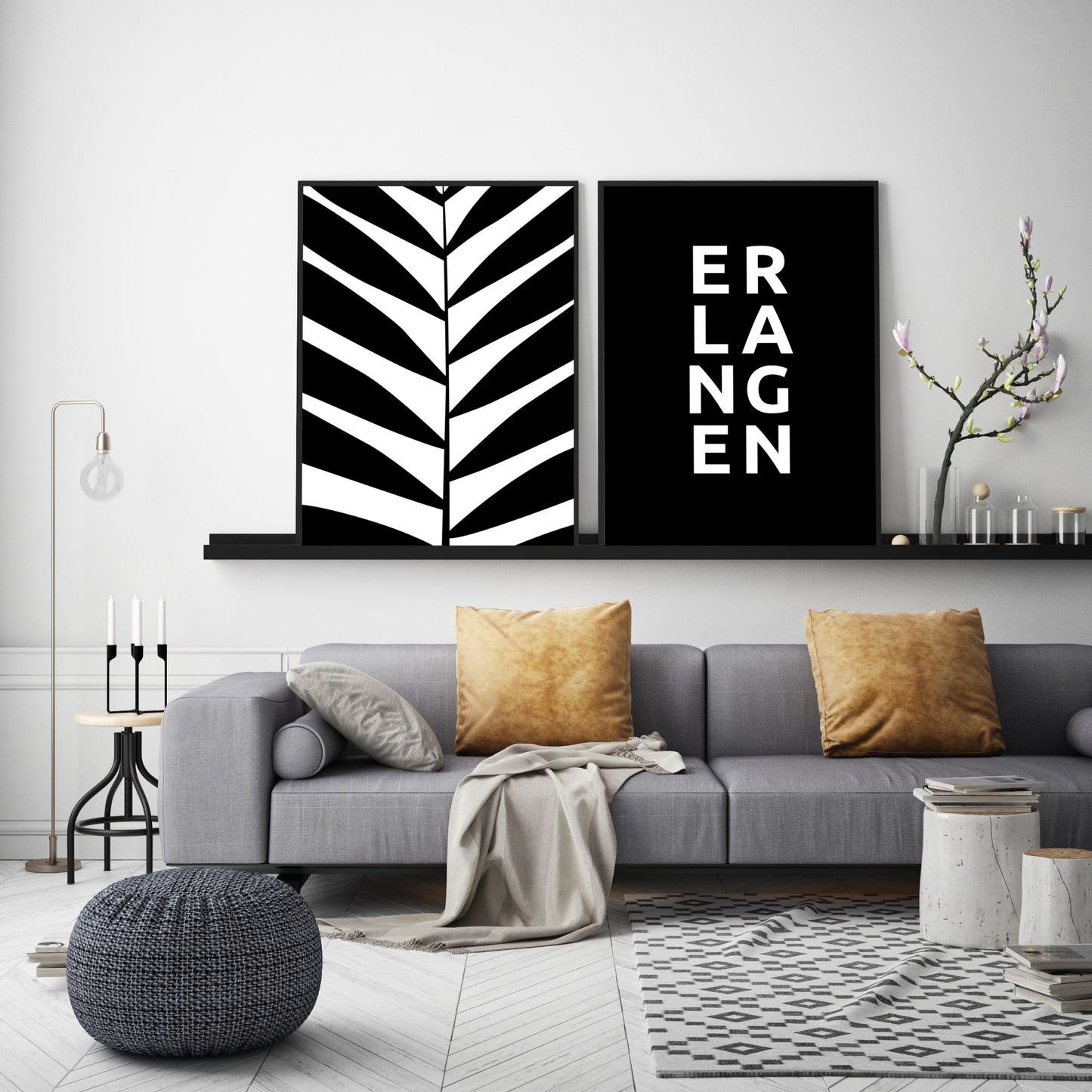 Poster Stadt ERLANGEN