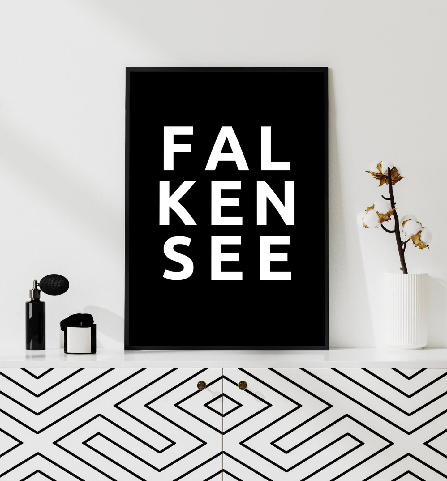 Poster Stadt FALKENSEE
