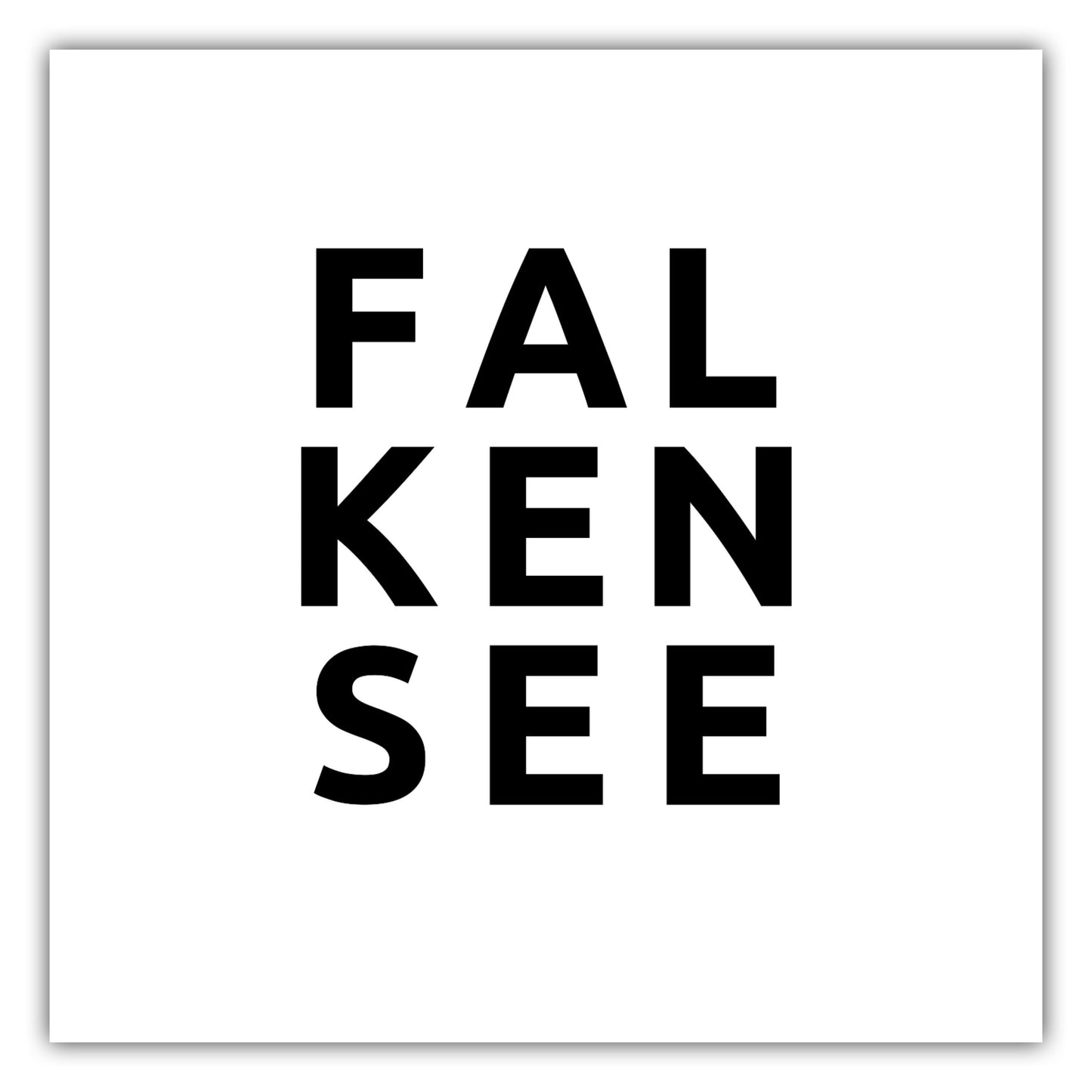 Poster Stadt FALKENSEE