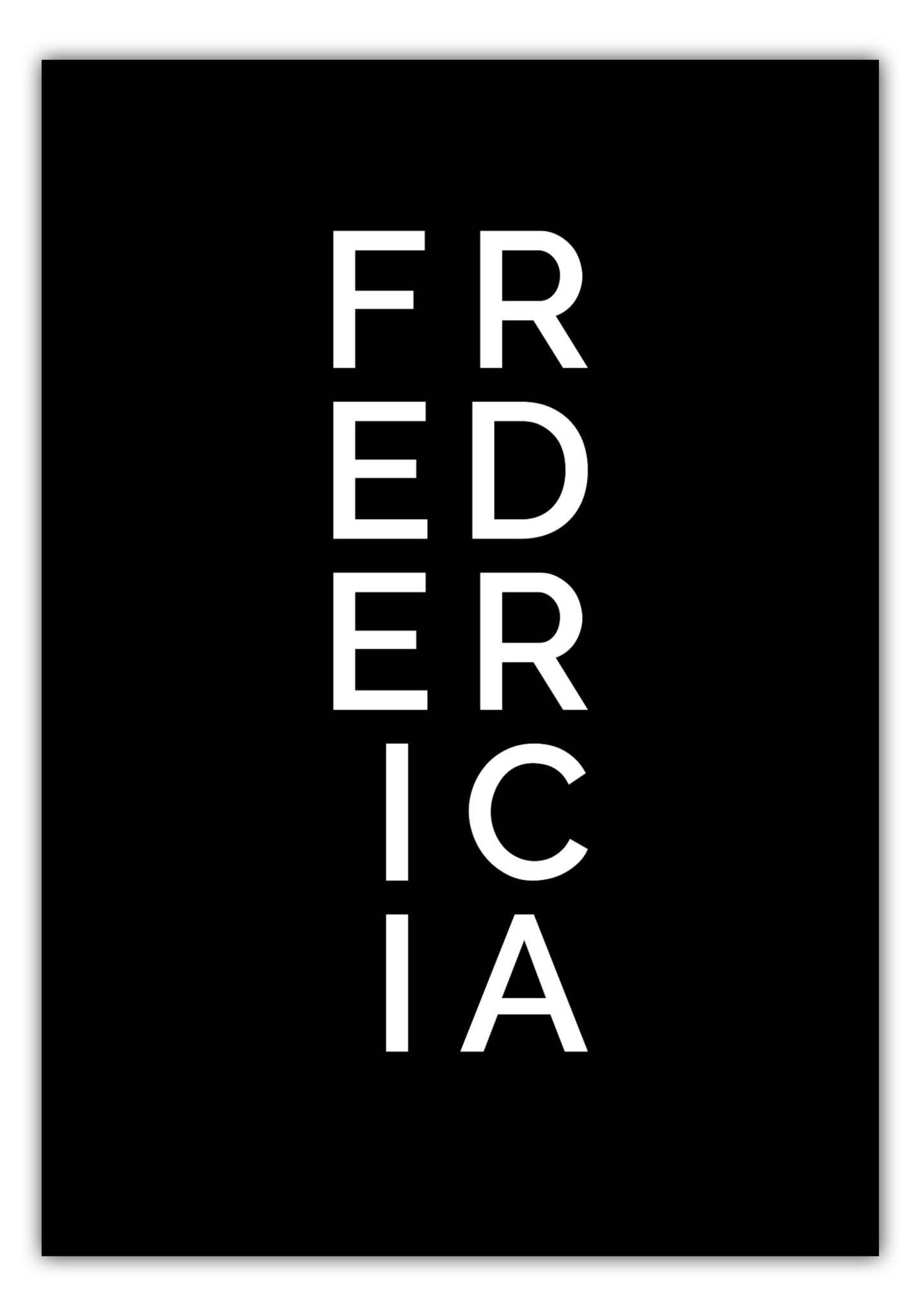 Poster Stadt FREDERICIA