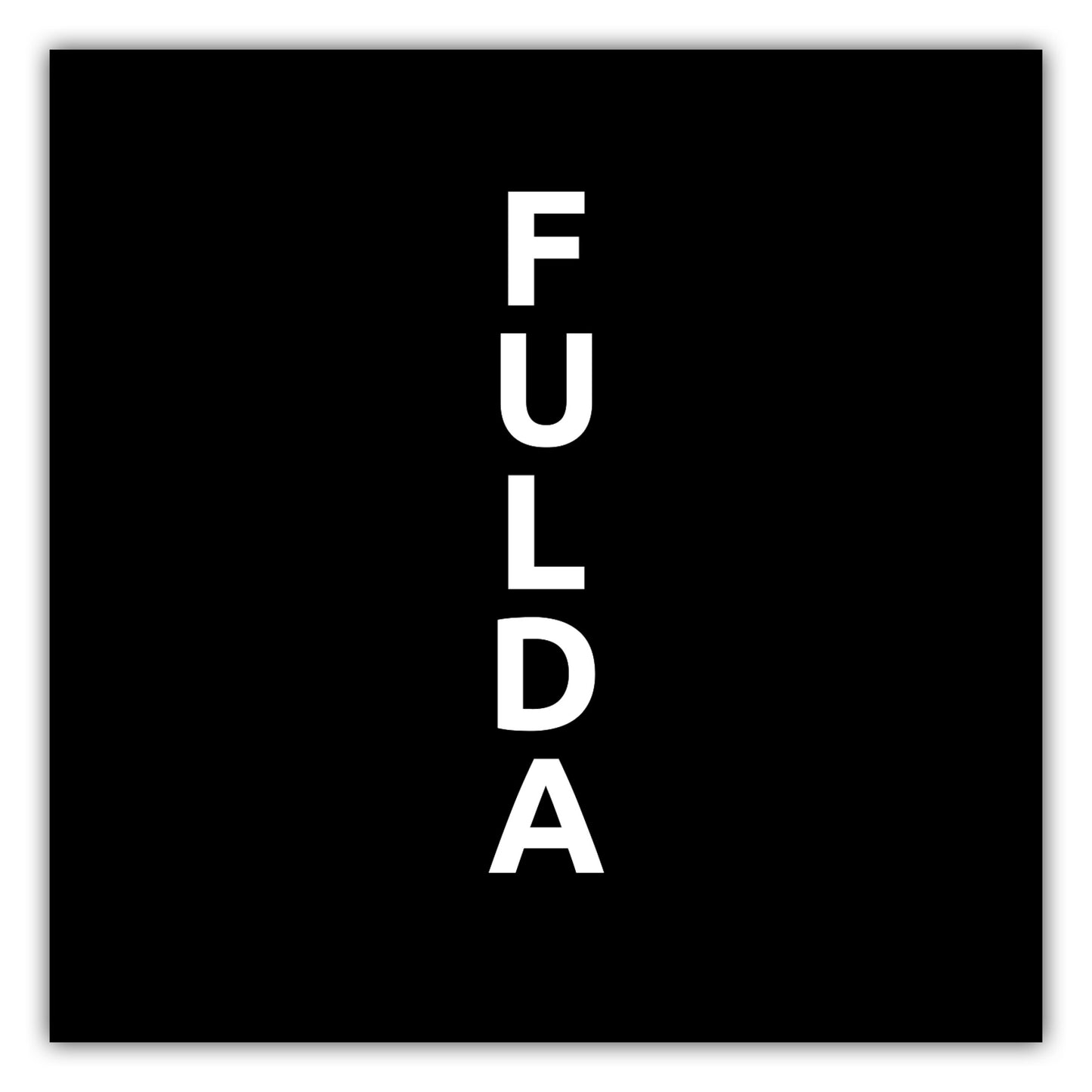 Poster Stadt FULDA