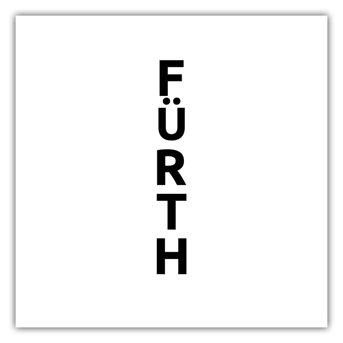 Poster Stadt FÜRTH