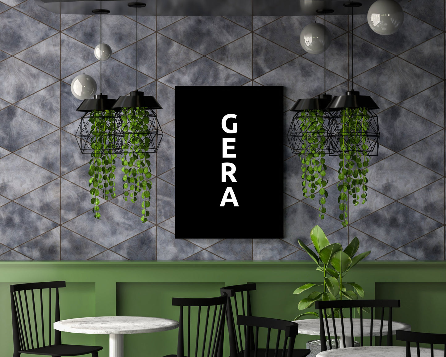 Poster Stadt GERA