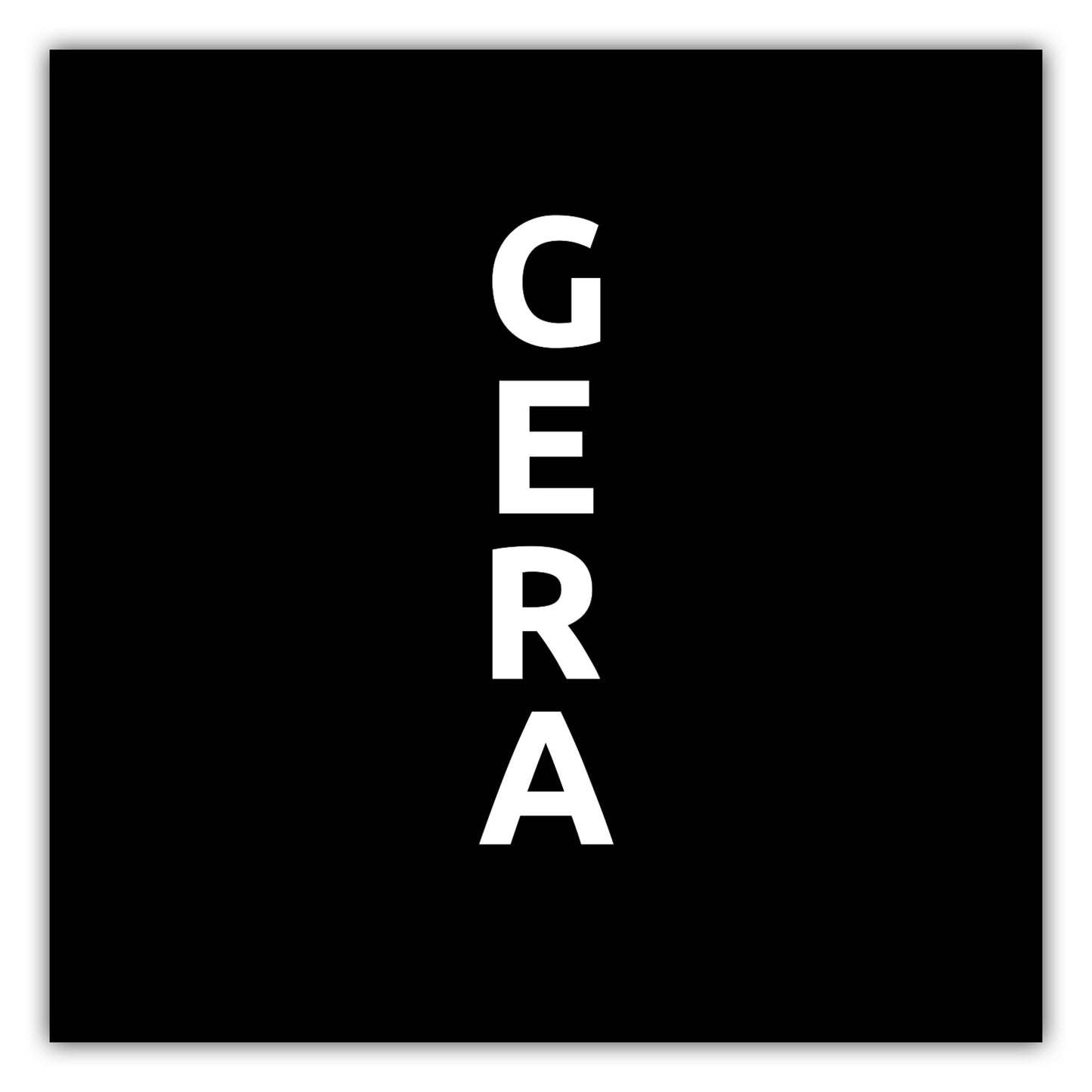 Poster Stadt GERA