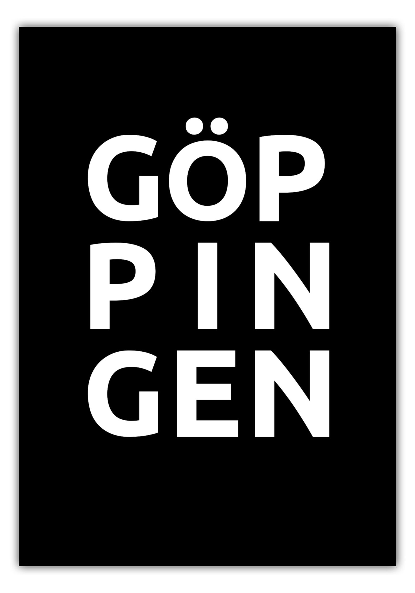 Poster Stadt GöPPINGEN