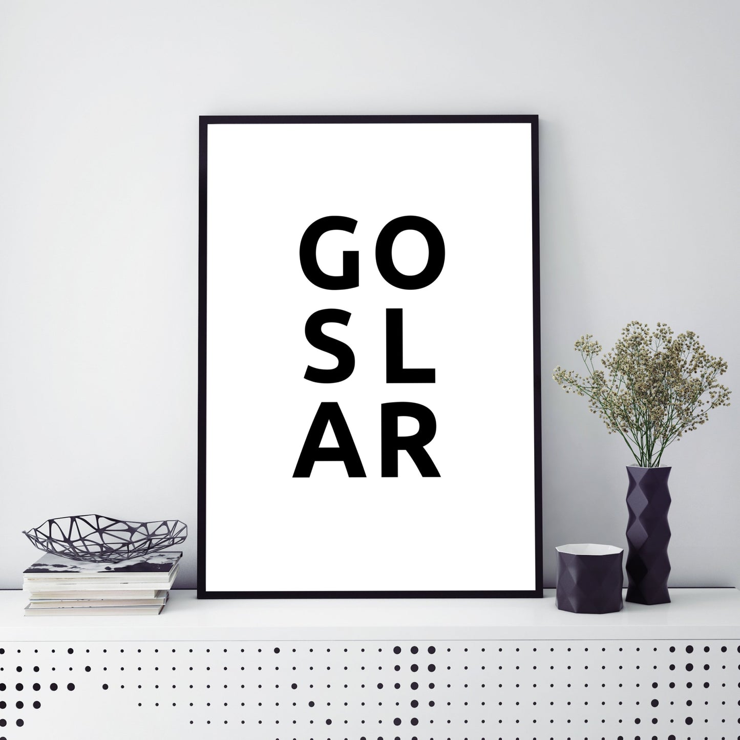 Poster Stadt GOSLAR