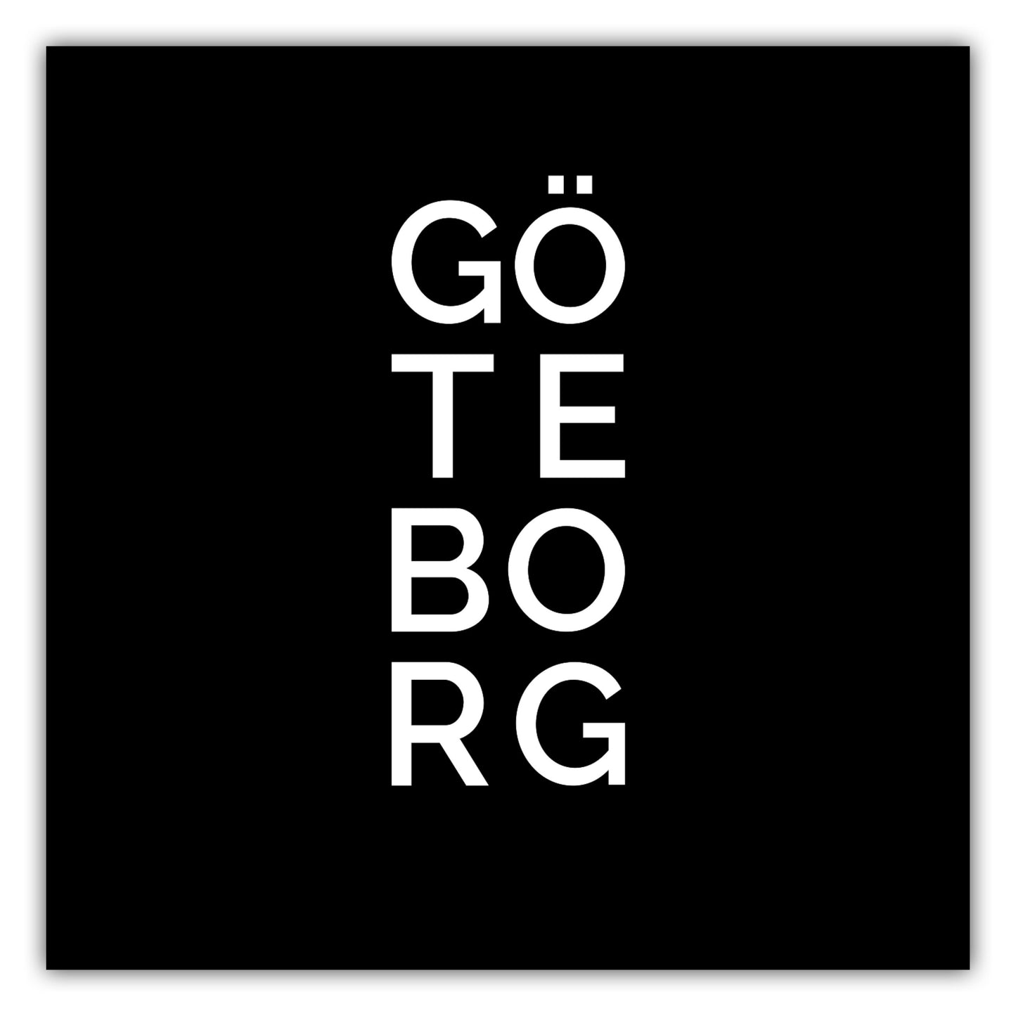 Poster Stadt GÖTEBORG