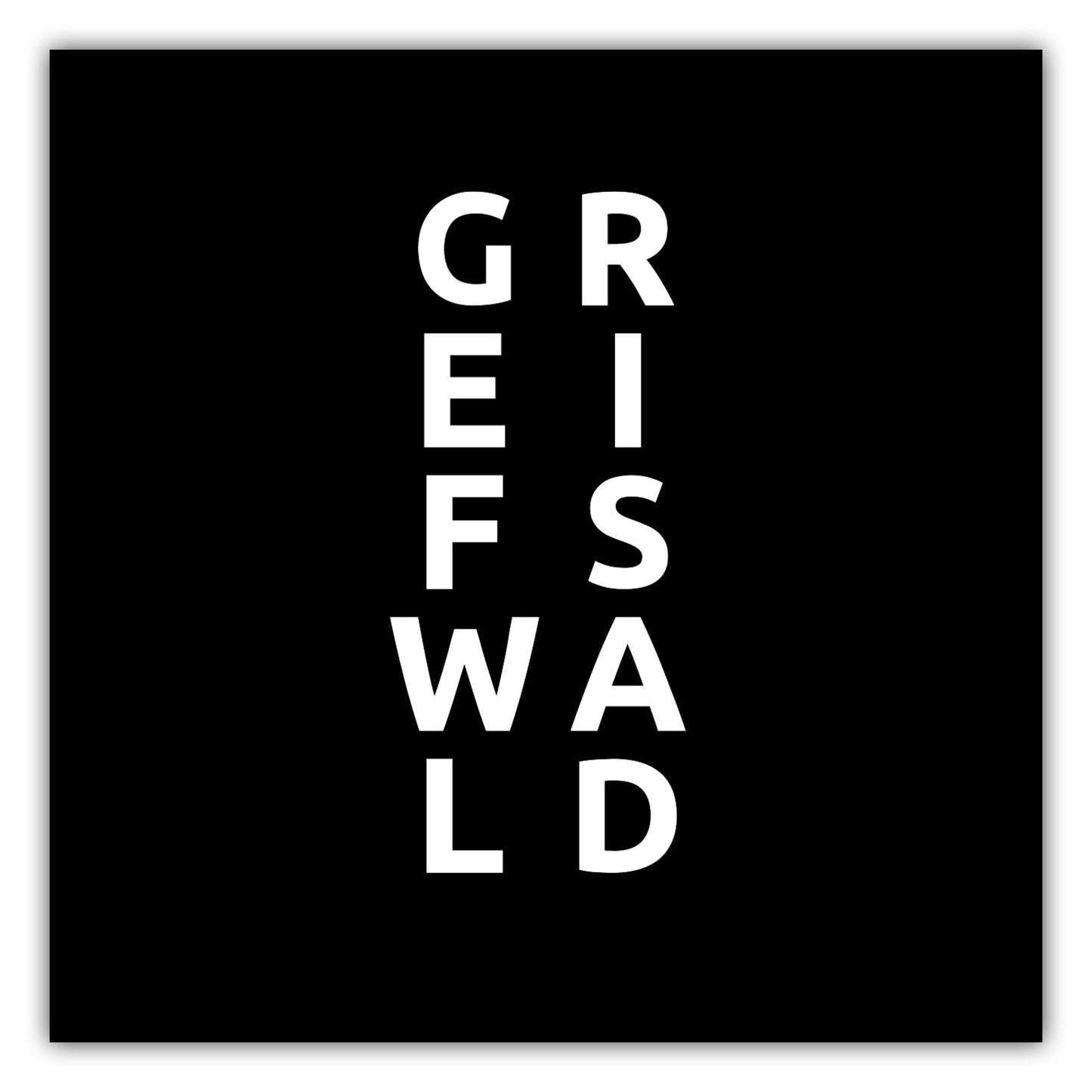 Poster Stadt GREIFSWALD