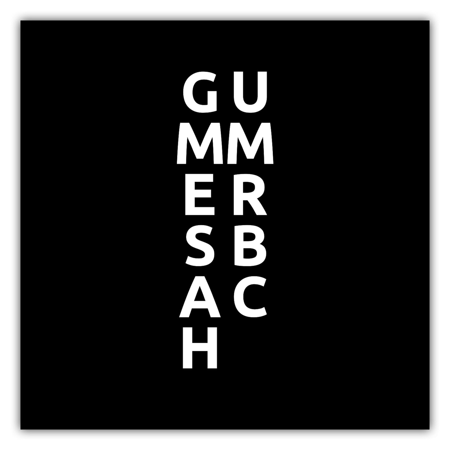 Poster Stadt GUMMERSBACH
