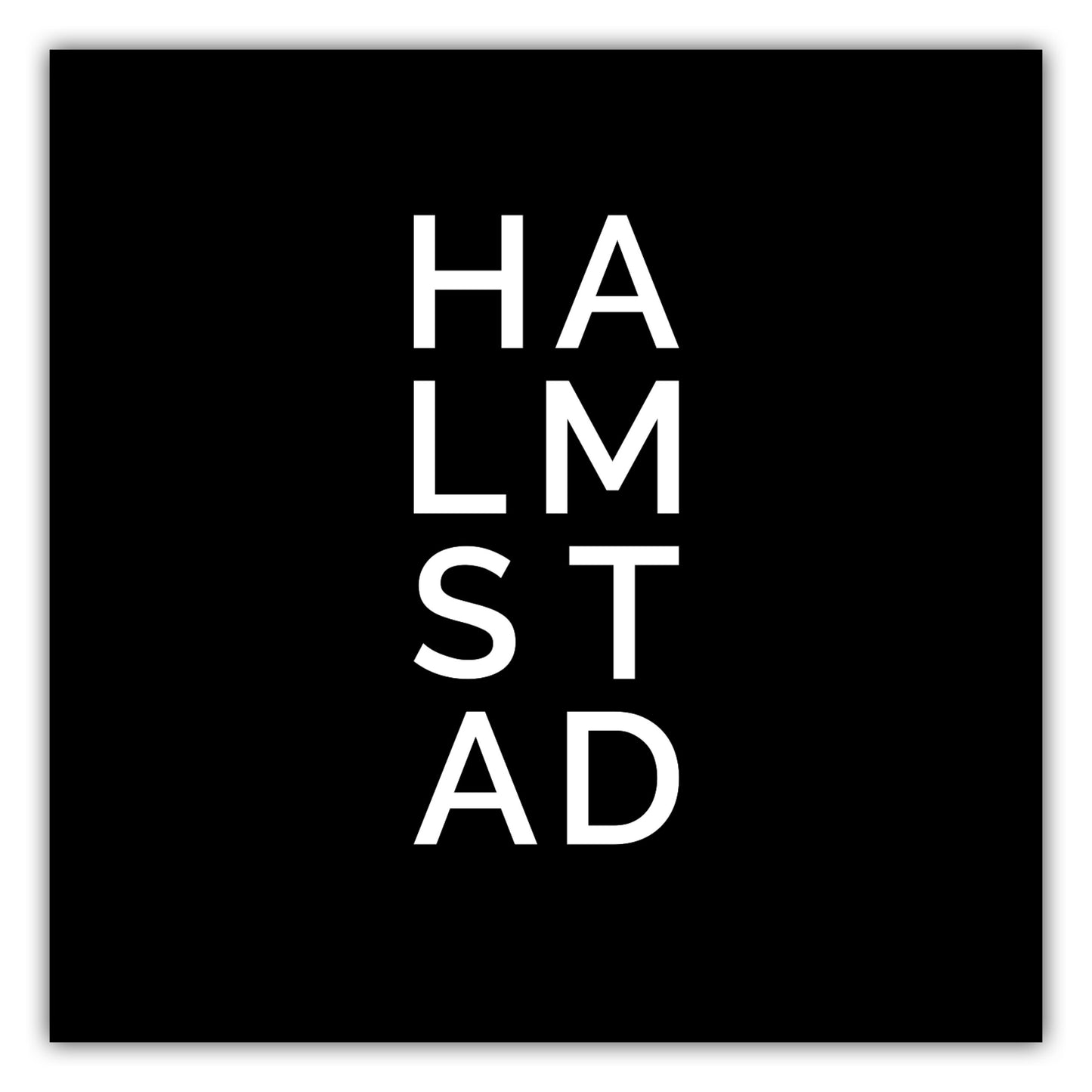 Poster Stadt HALMSTAD