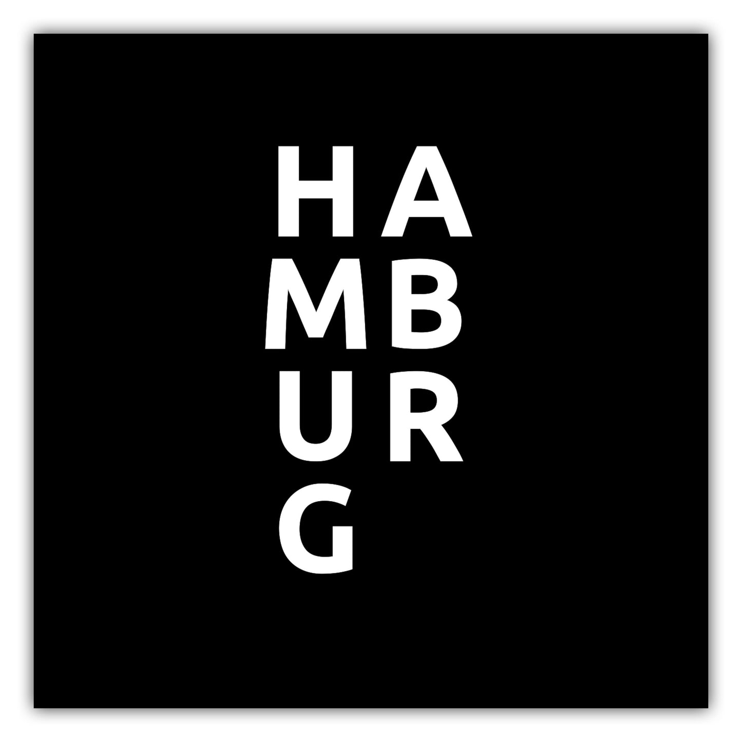 Poster Stadt HAMBURG