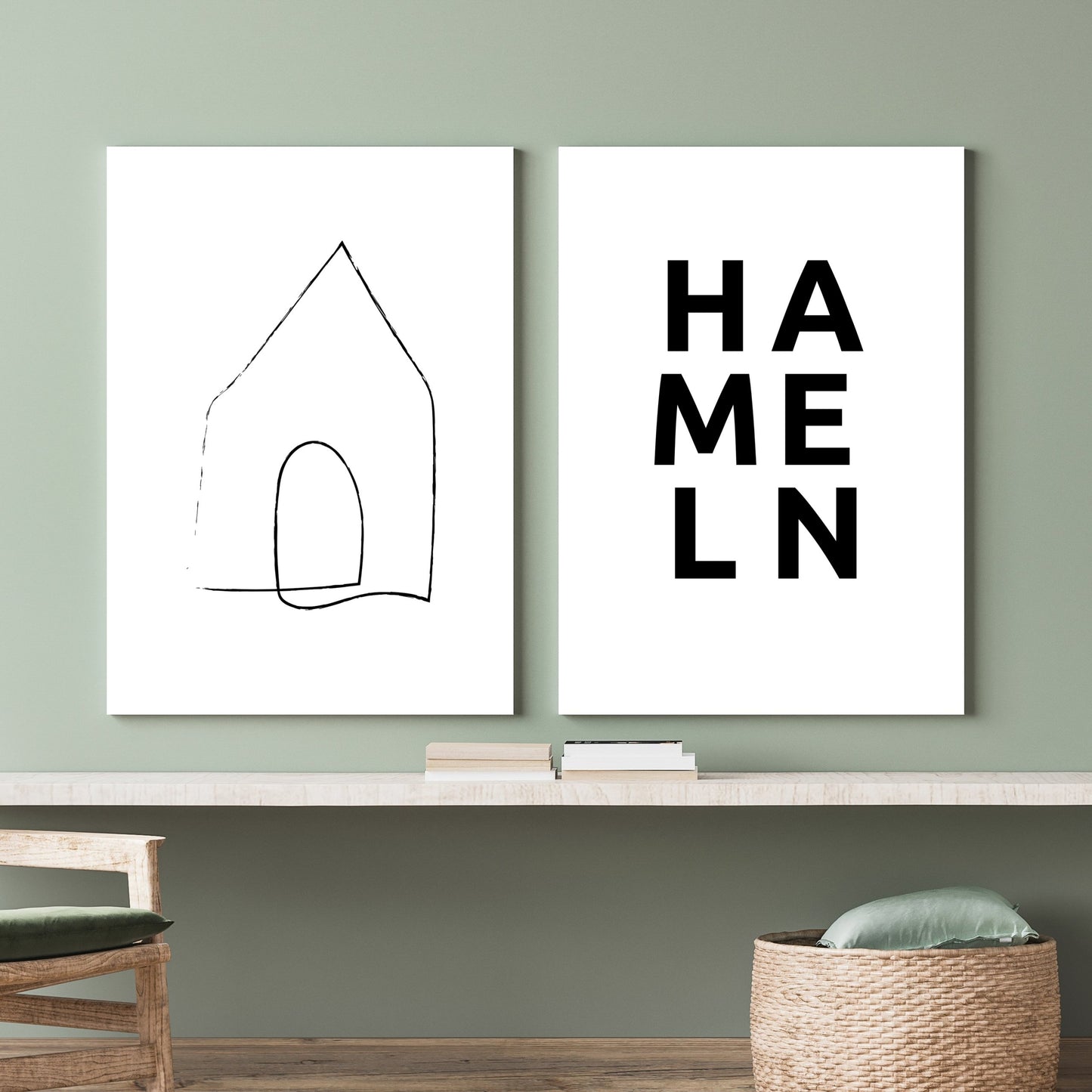 Poster Stadt HAMELN