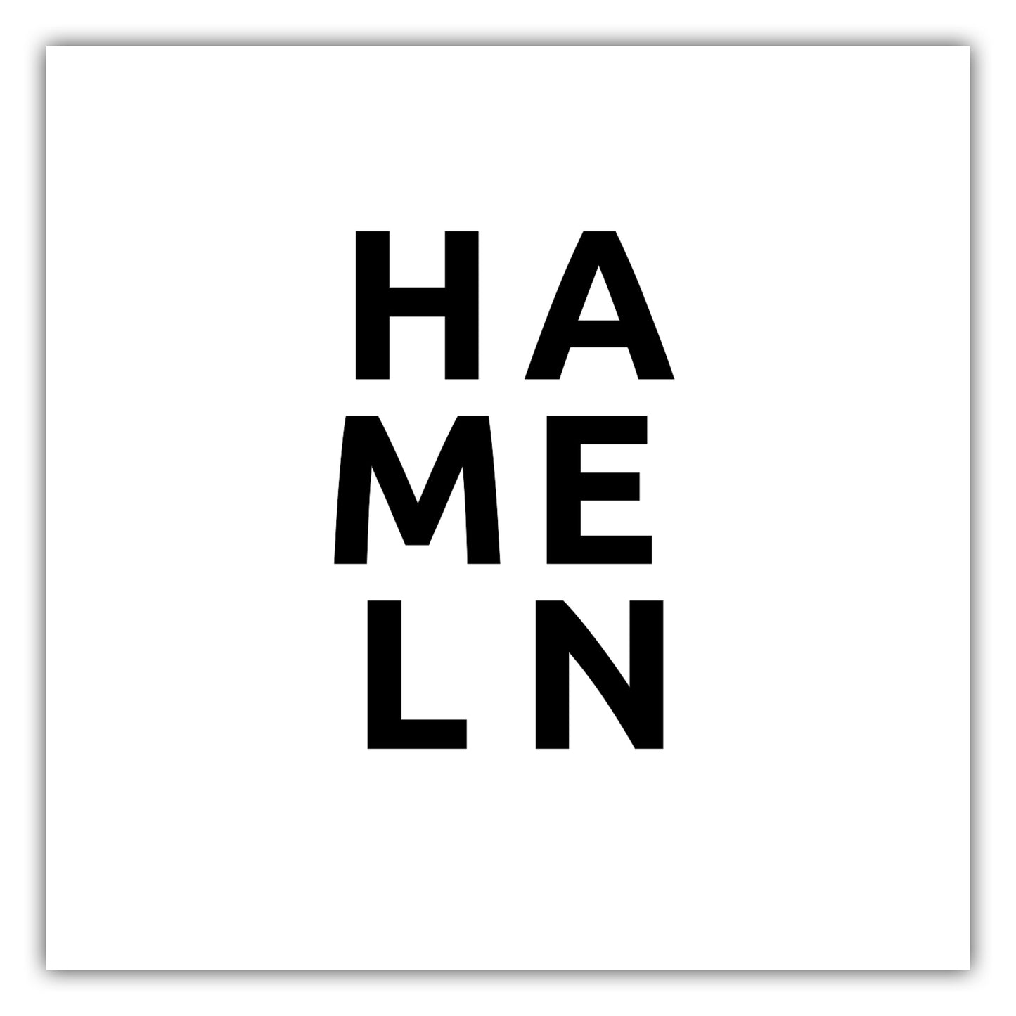 Poster Stadt HAMELN