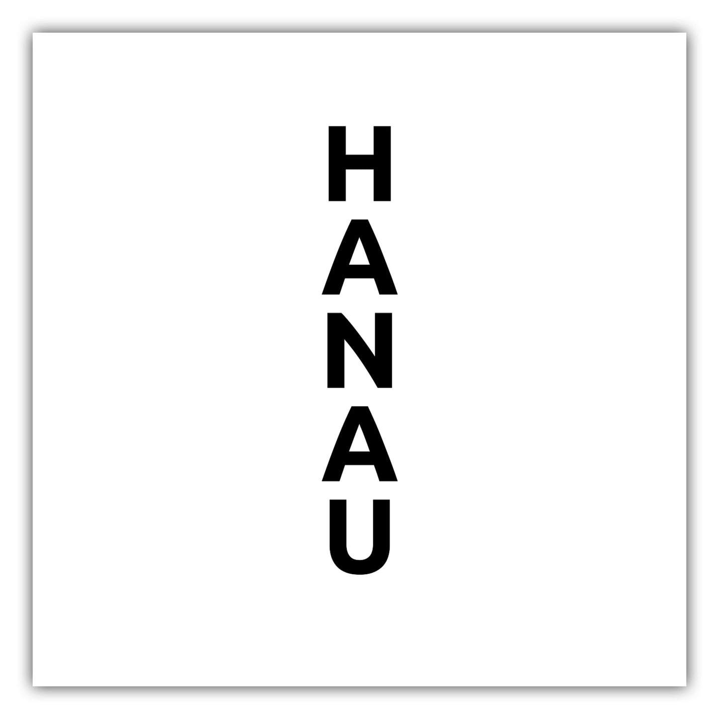 Poster Stadt HANAU