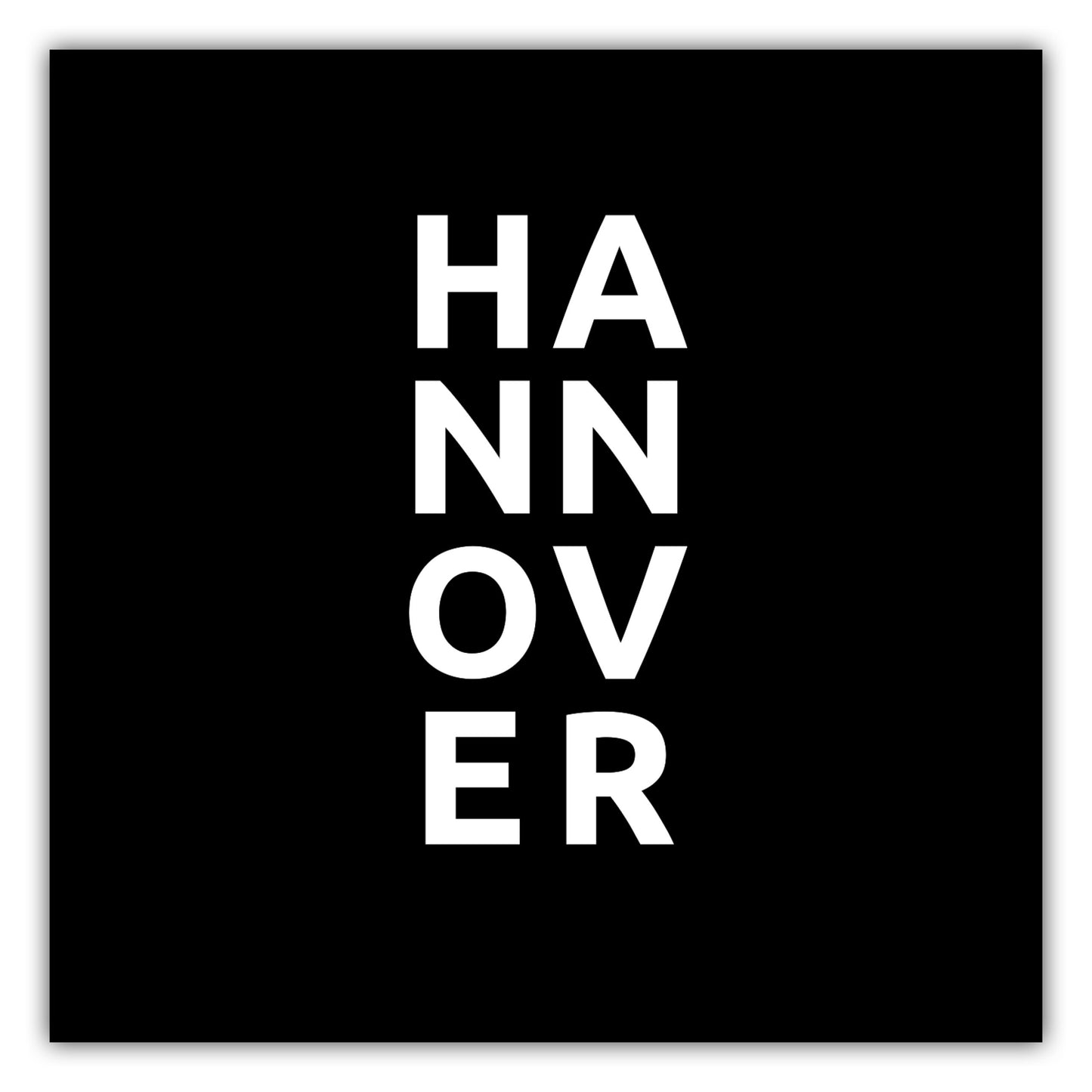 Poster Stadt HANNOVER