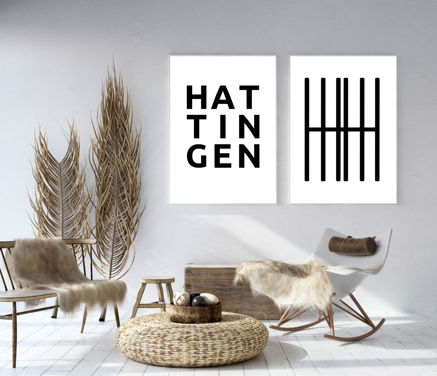 Poster Stadt HATTINGEN