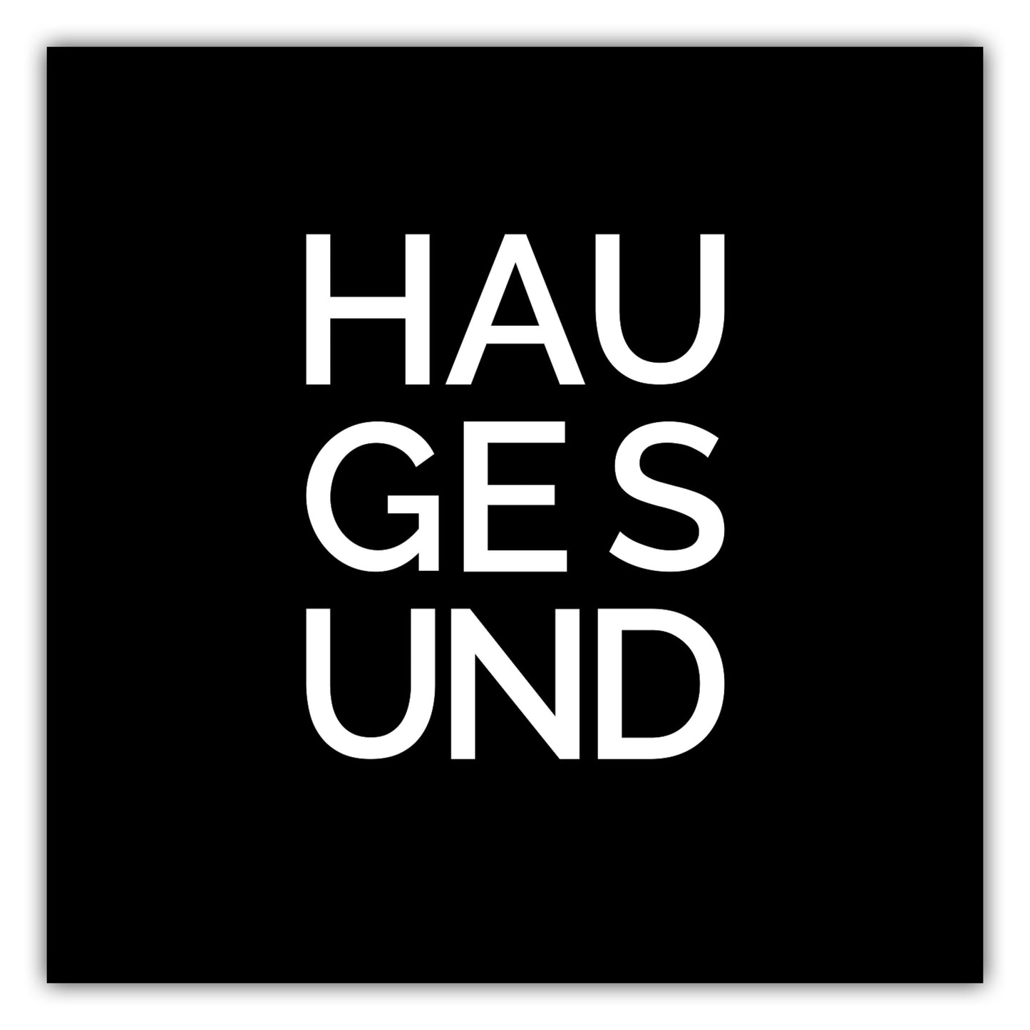 Poster Stadt HAUGESUND