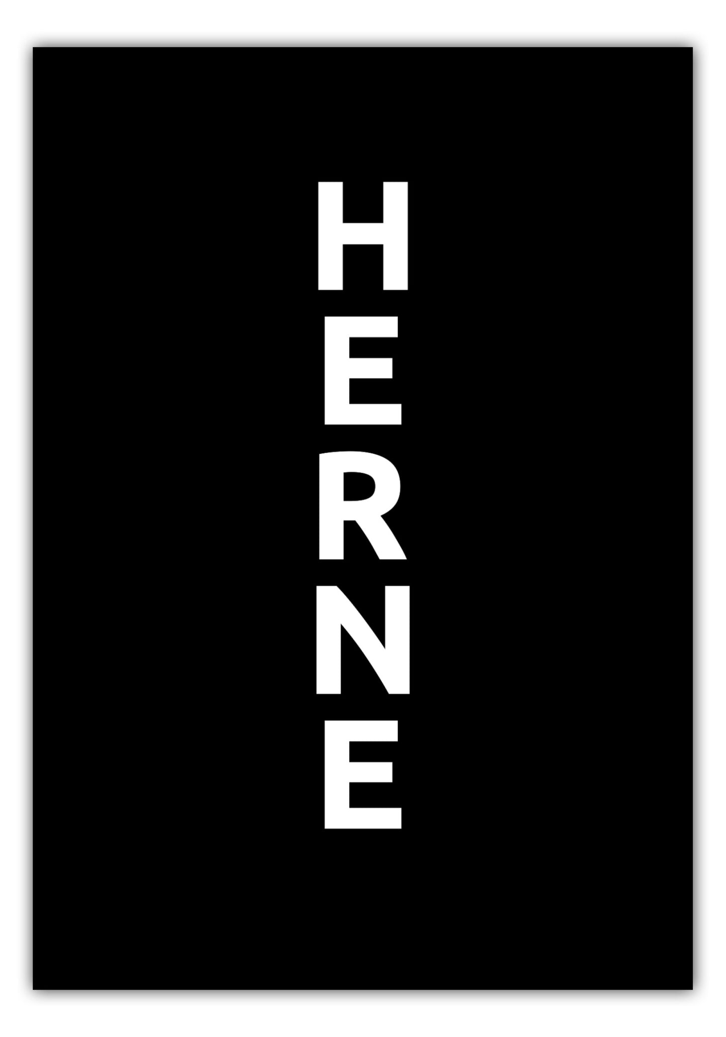 Poster Stadt HERNE