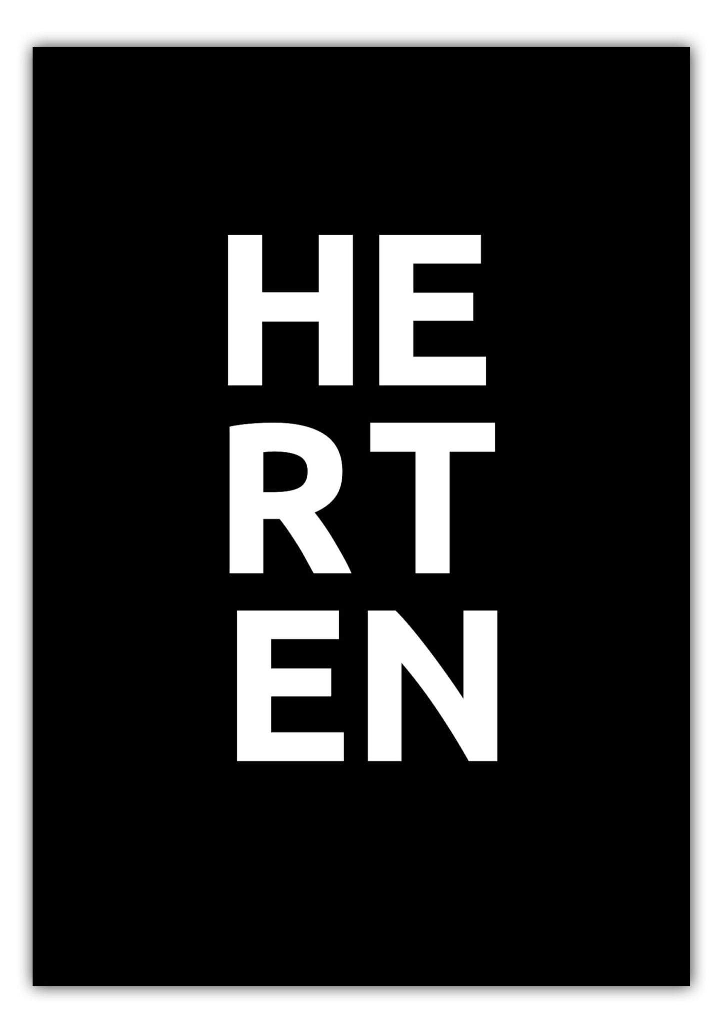 Poster Stadt HERTEN