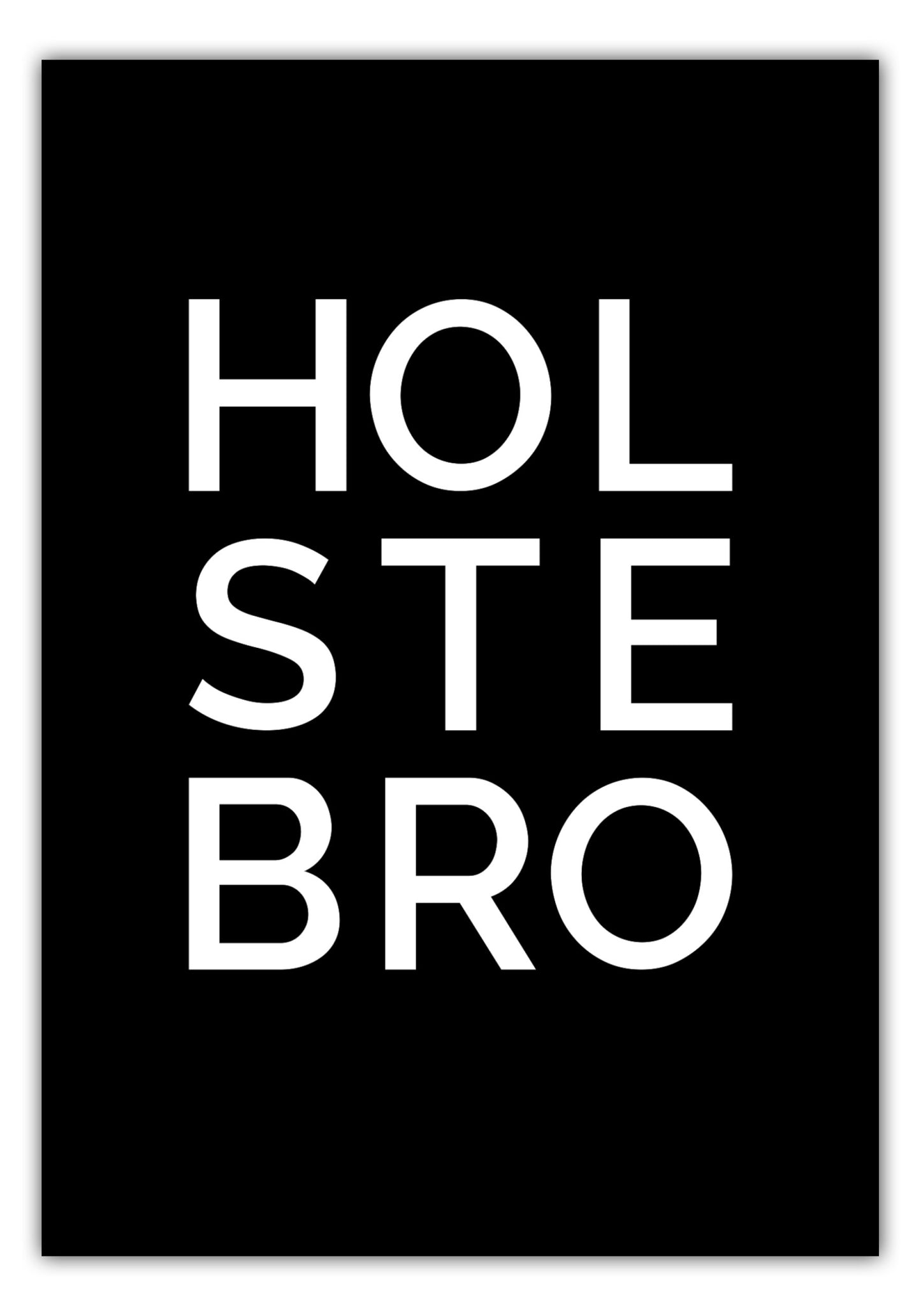 Poster Stadt HOLSTEBRO