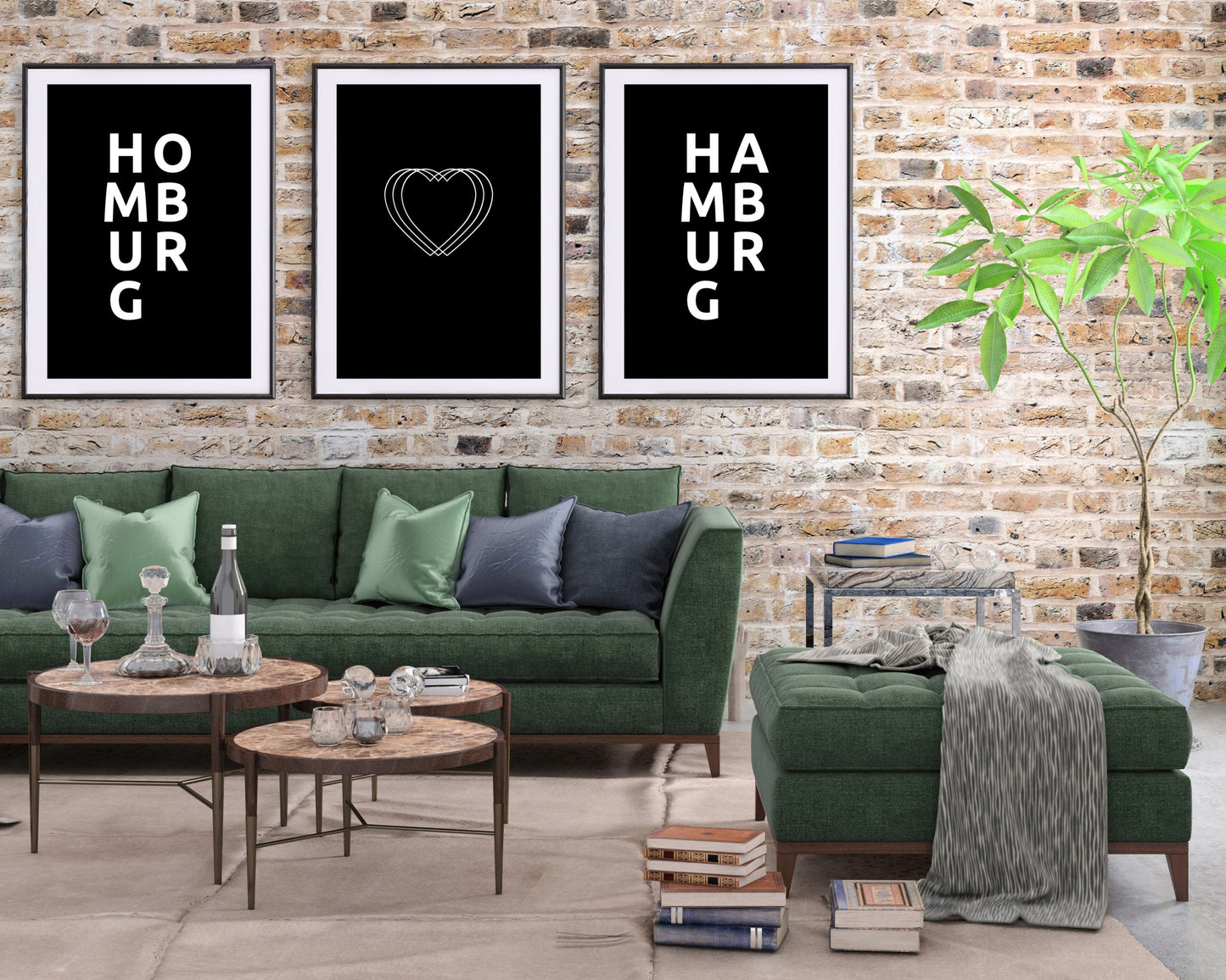 Poster Stadt HOMBURG