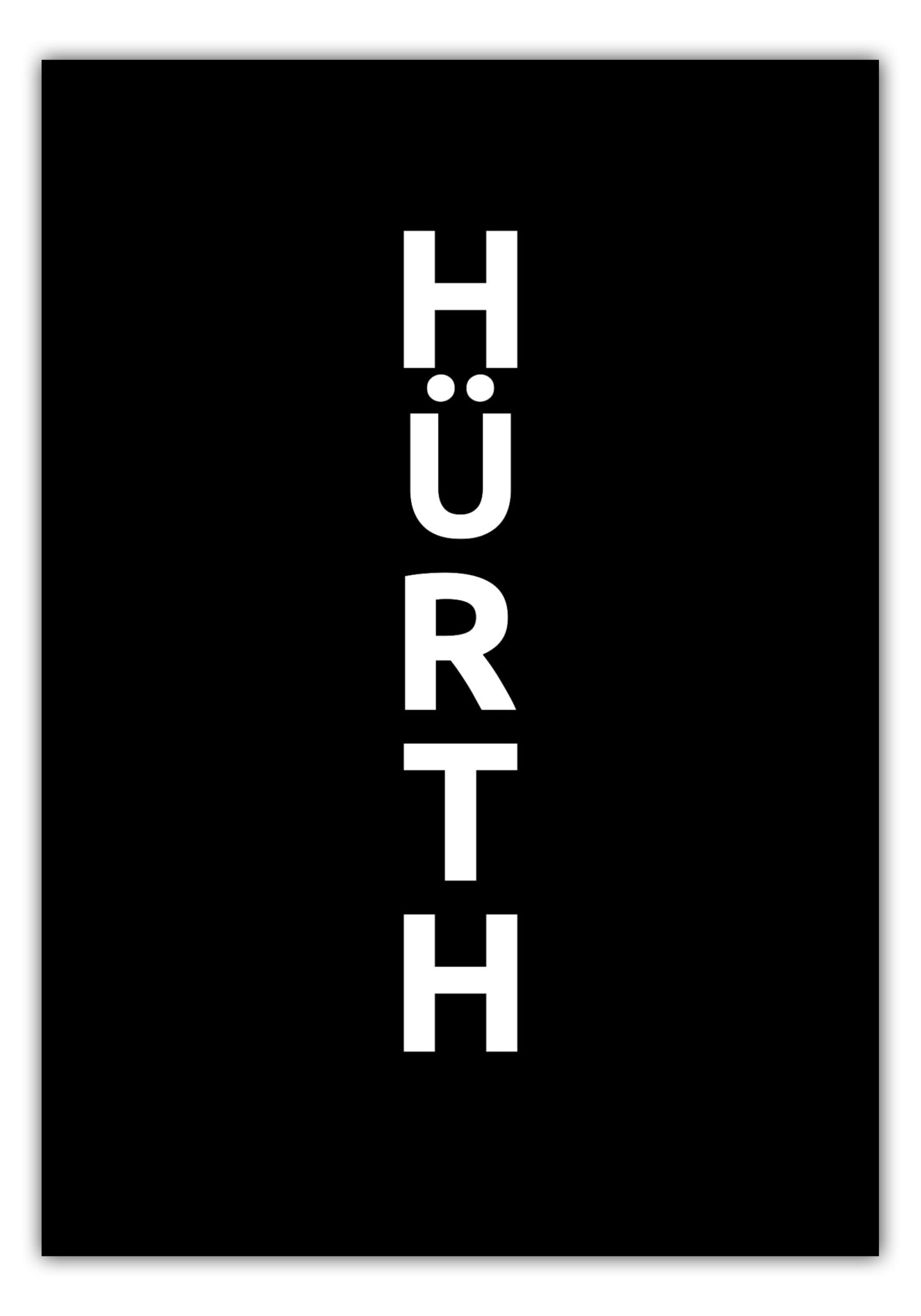 Poster Stadt HüRTH