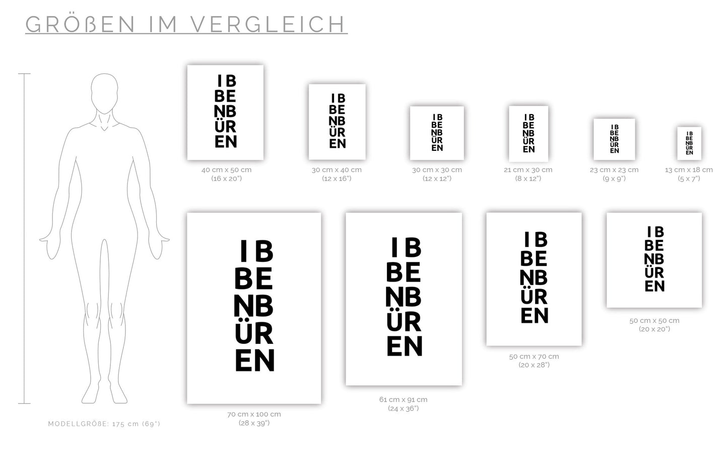 Poster Stadt IBBENBüREN